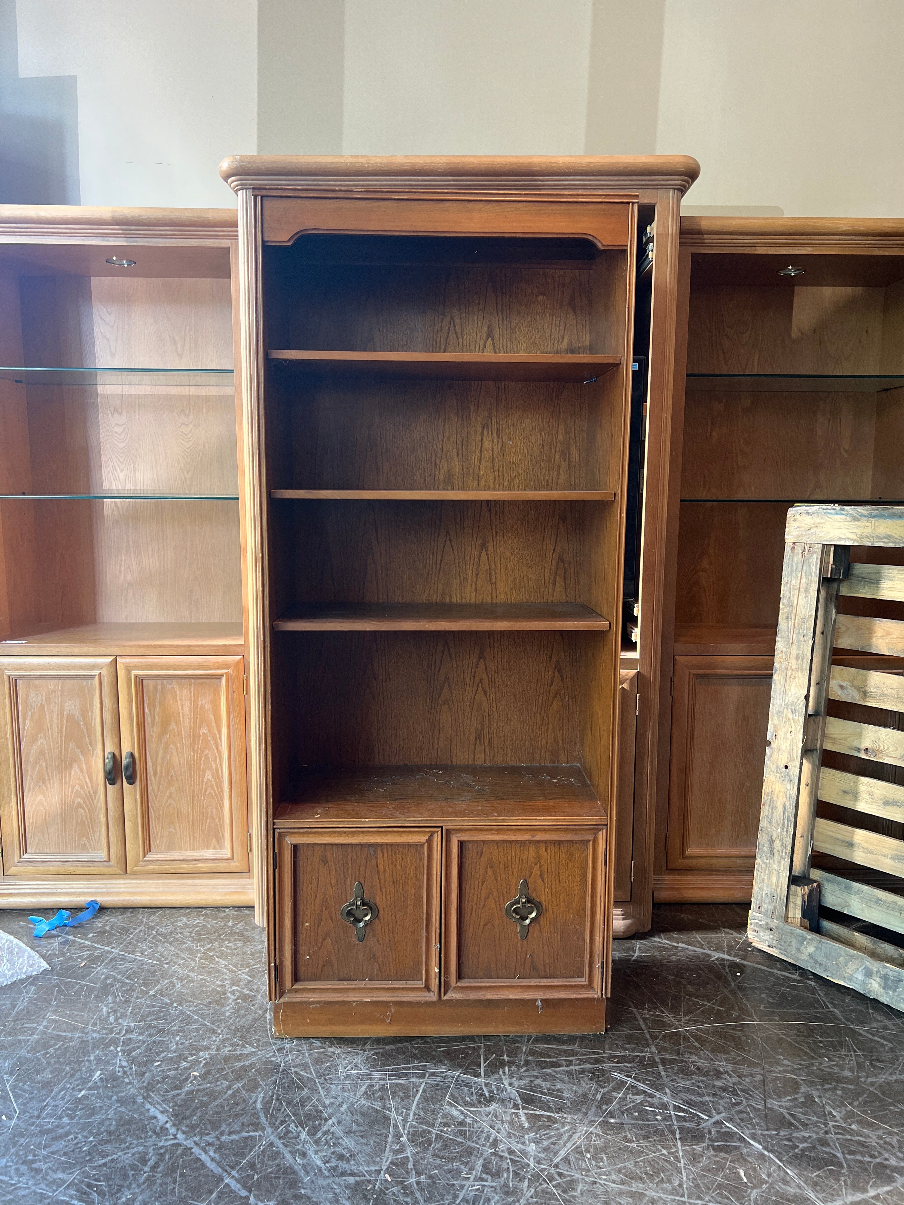 Oak Storage Cabinets