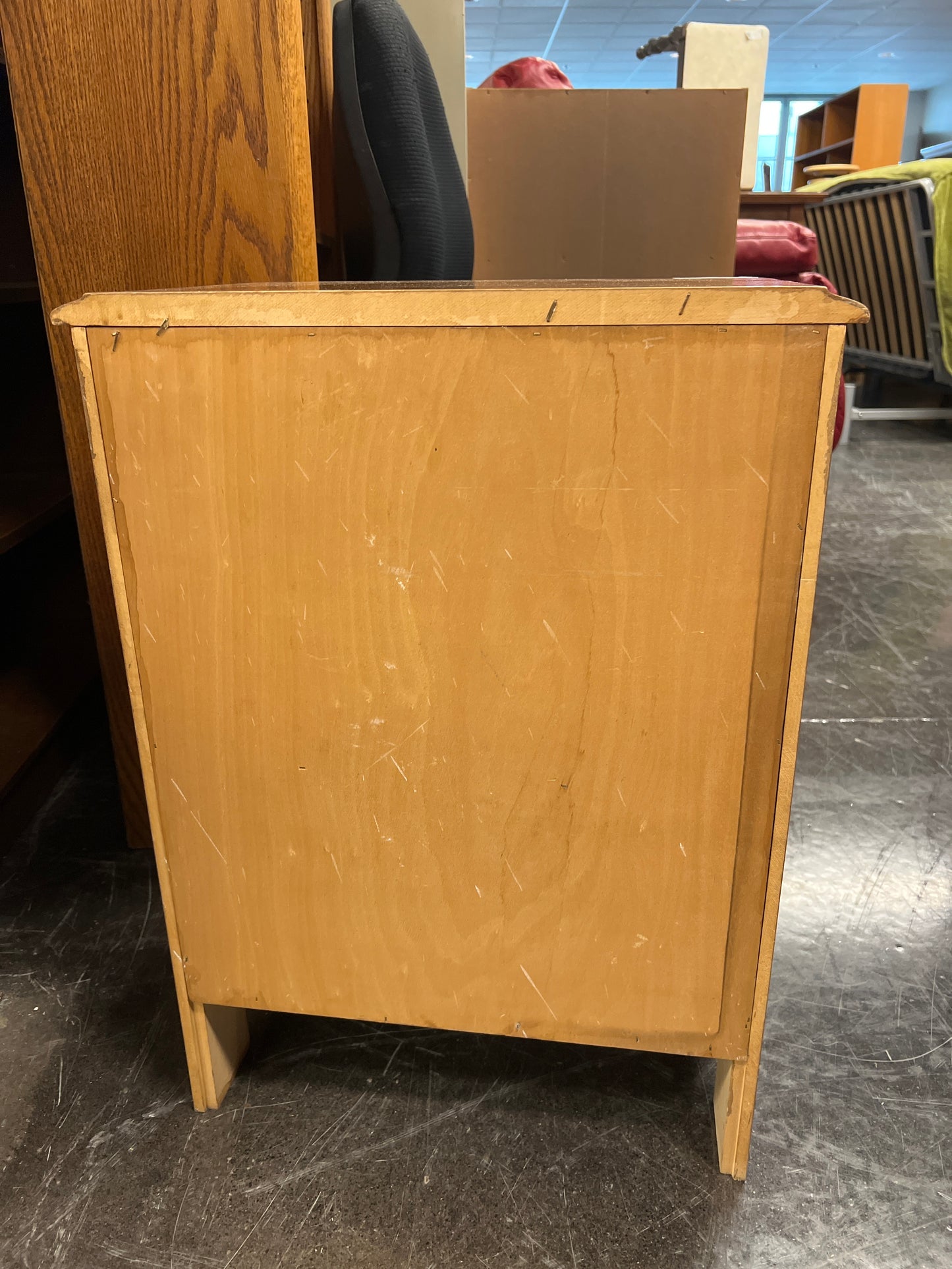 Two Tier Solid Wood Side Table