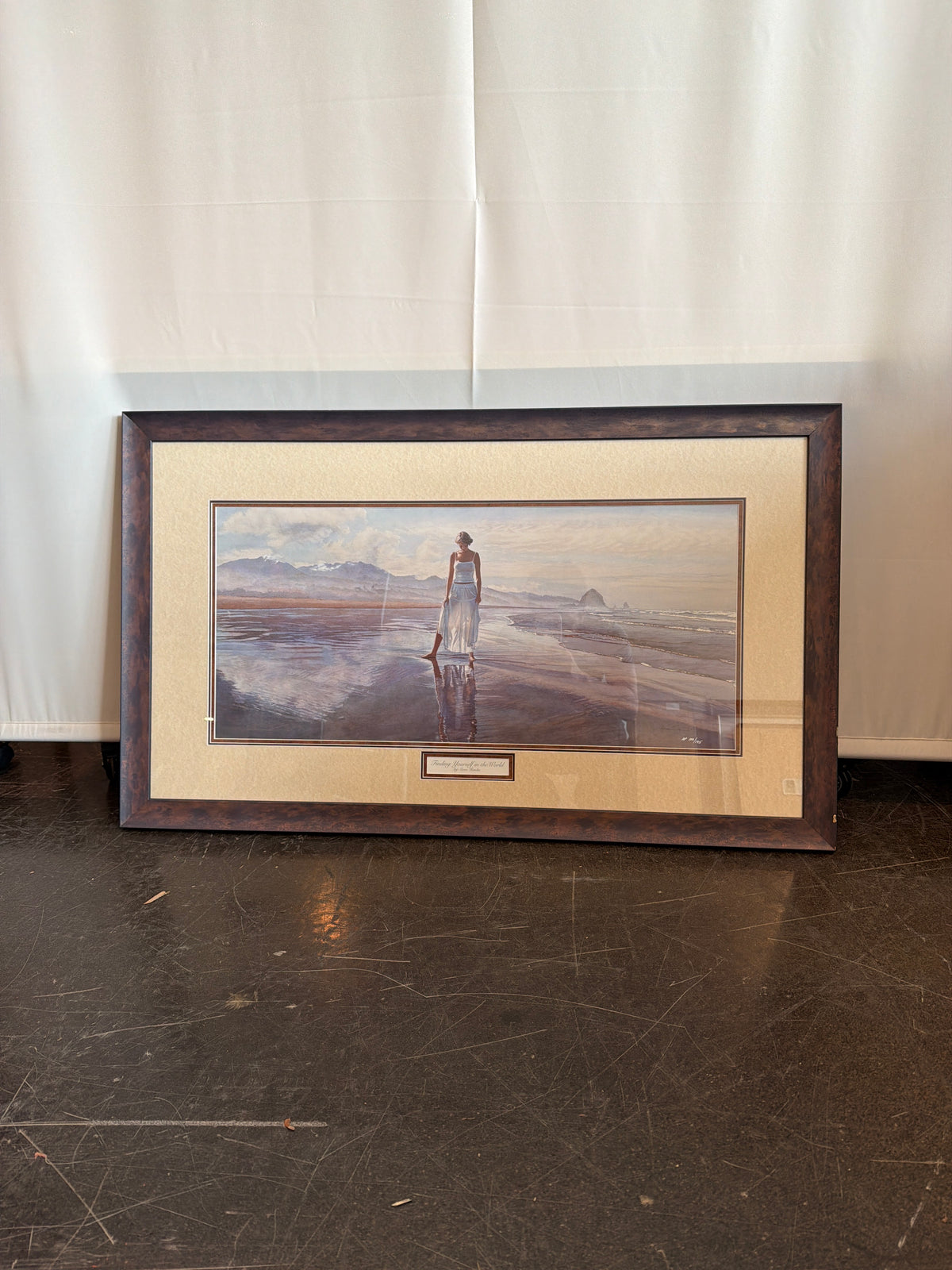Steve Hanks 'Finding Yourself in the World' Framed Artist Proof Print AP 100/195 - Limited Edition