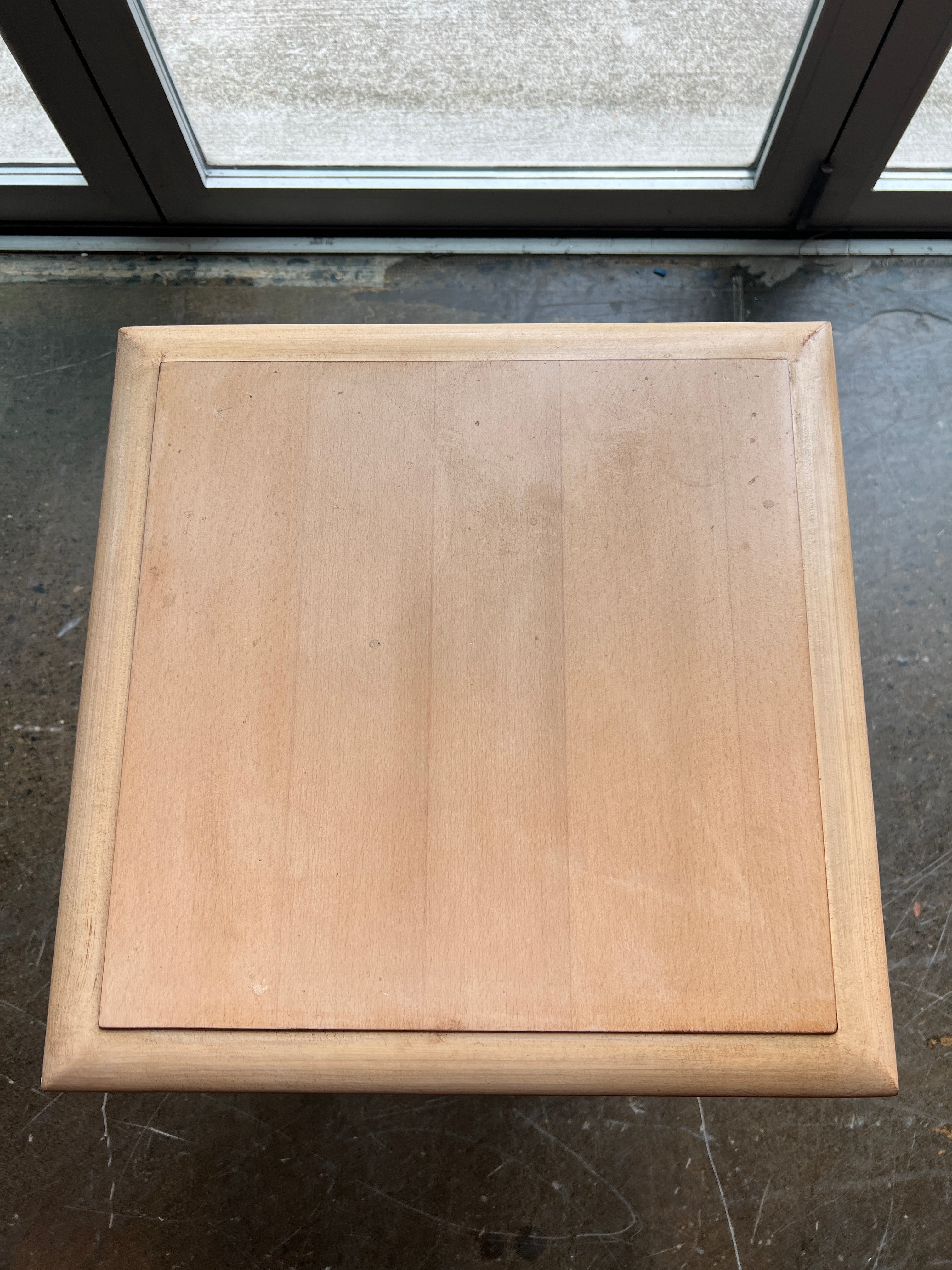Carved Accent Side Table