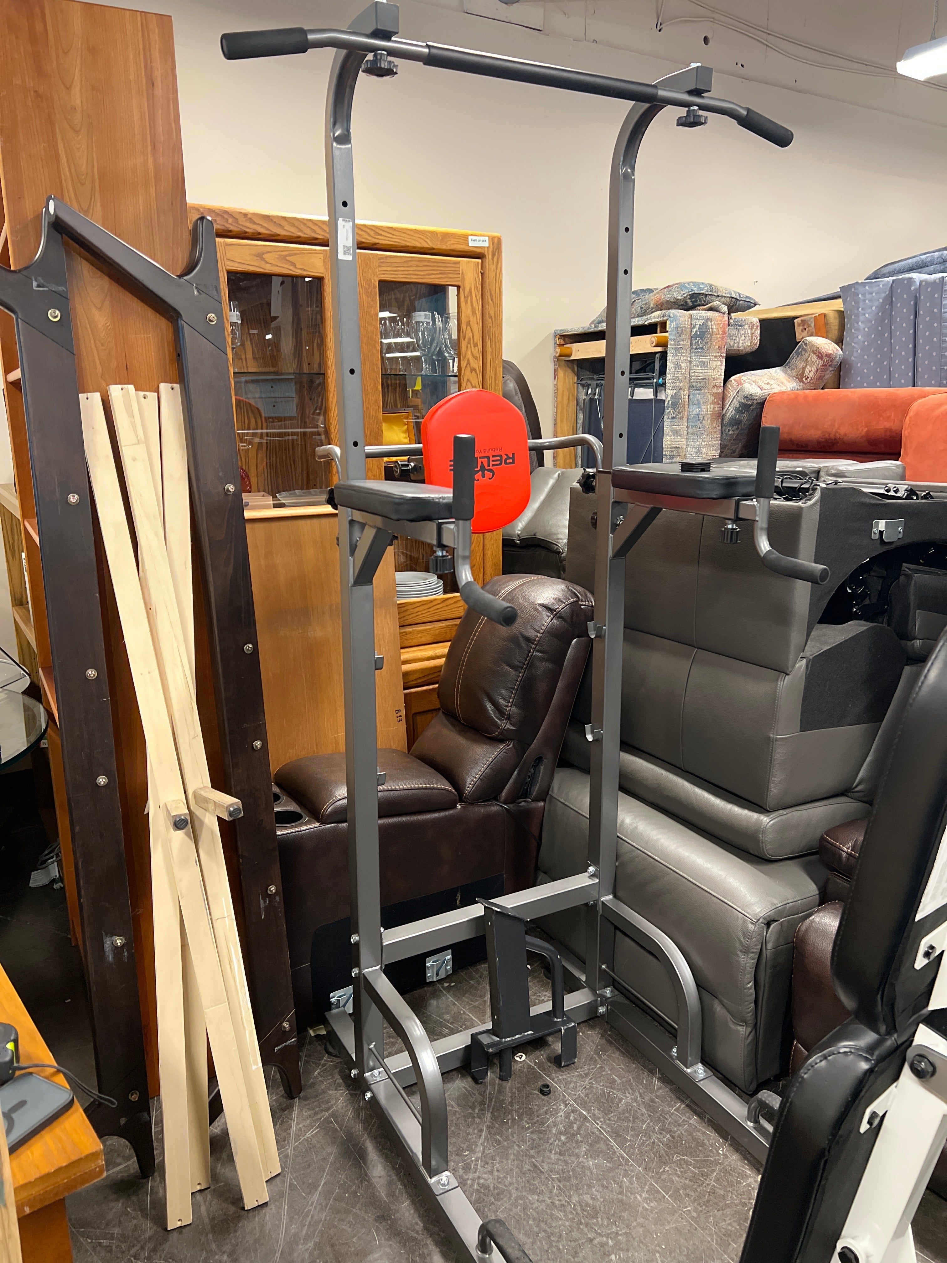 Relife Power Tower Pull-Up & Dip Station