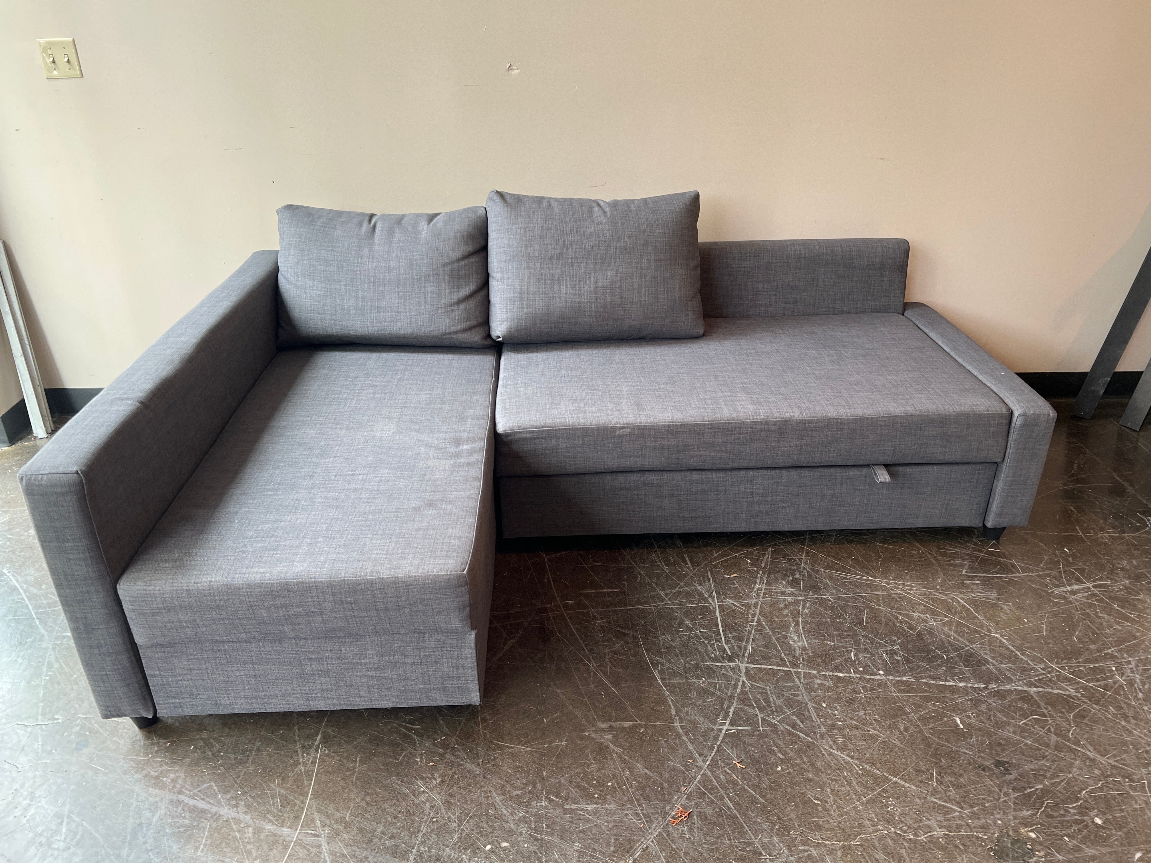 IKEA FRIHETEN Sleeper sectional,3 seat w/storage