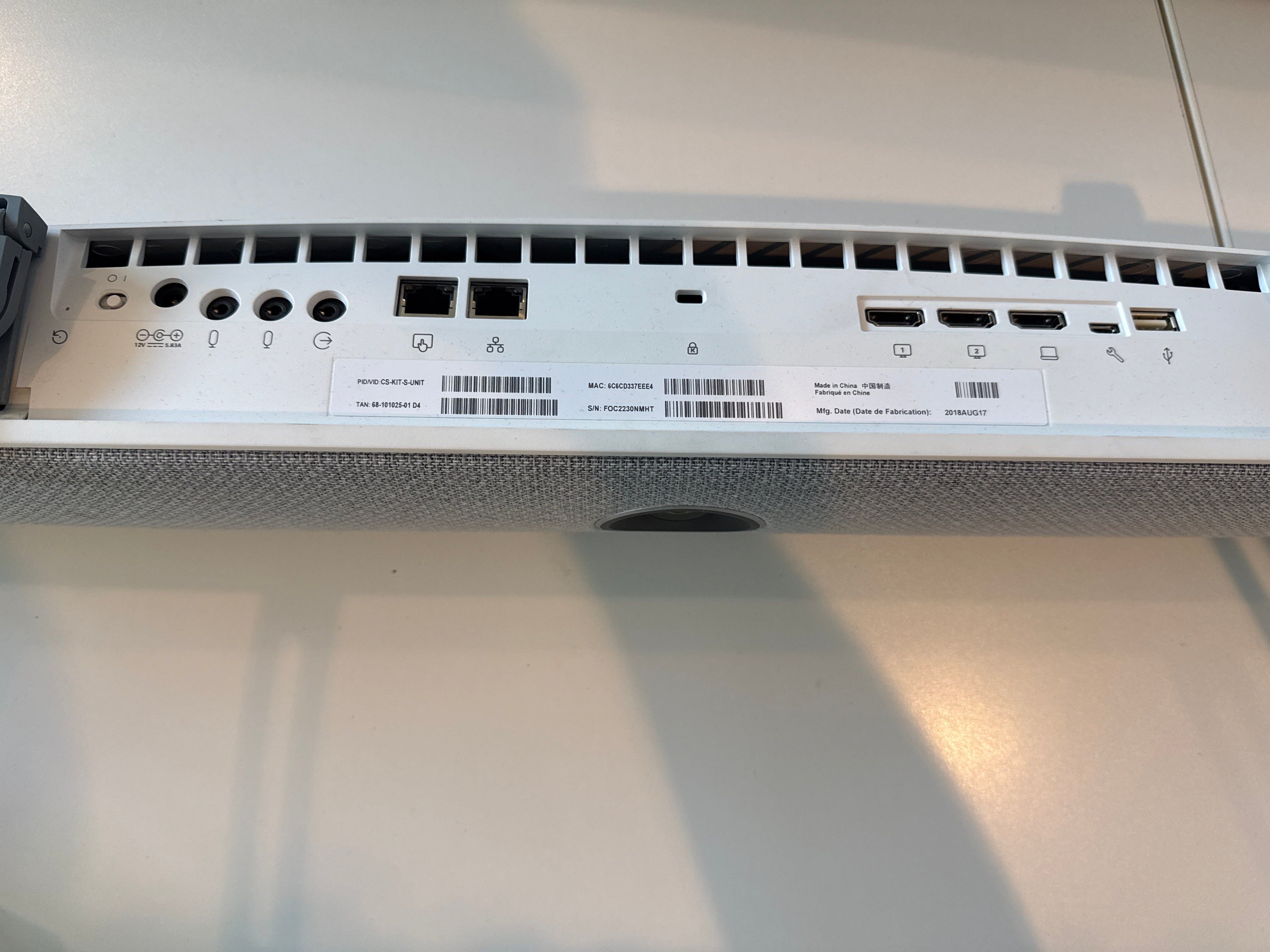 Cisco Spark quad camera TTC8-10
