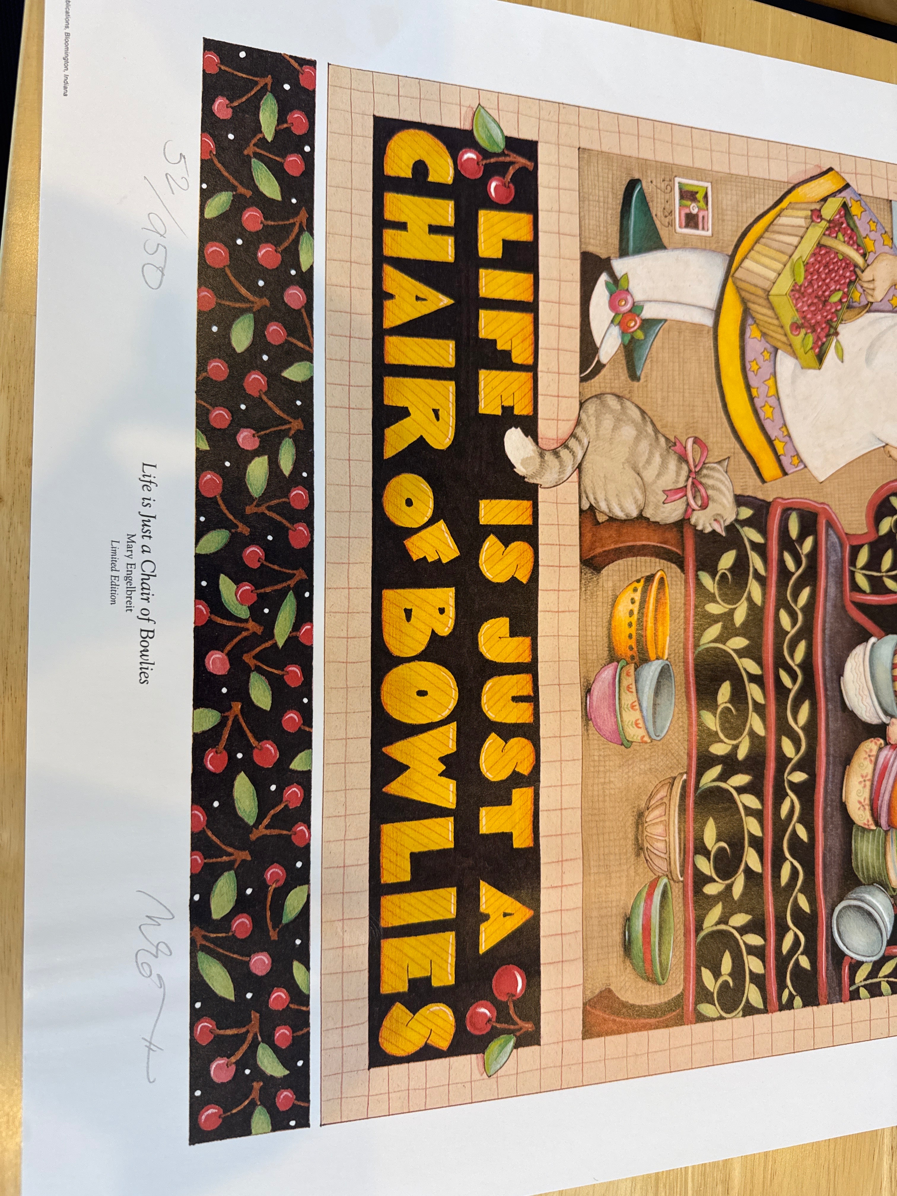 Mary Engelbreit's Life Is Just a Chair of Bowlies