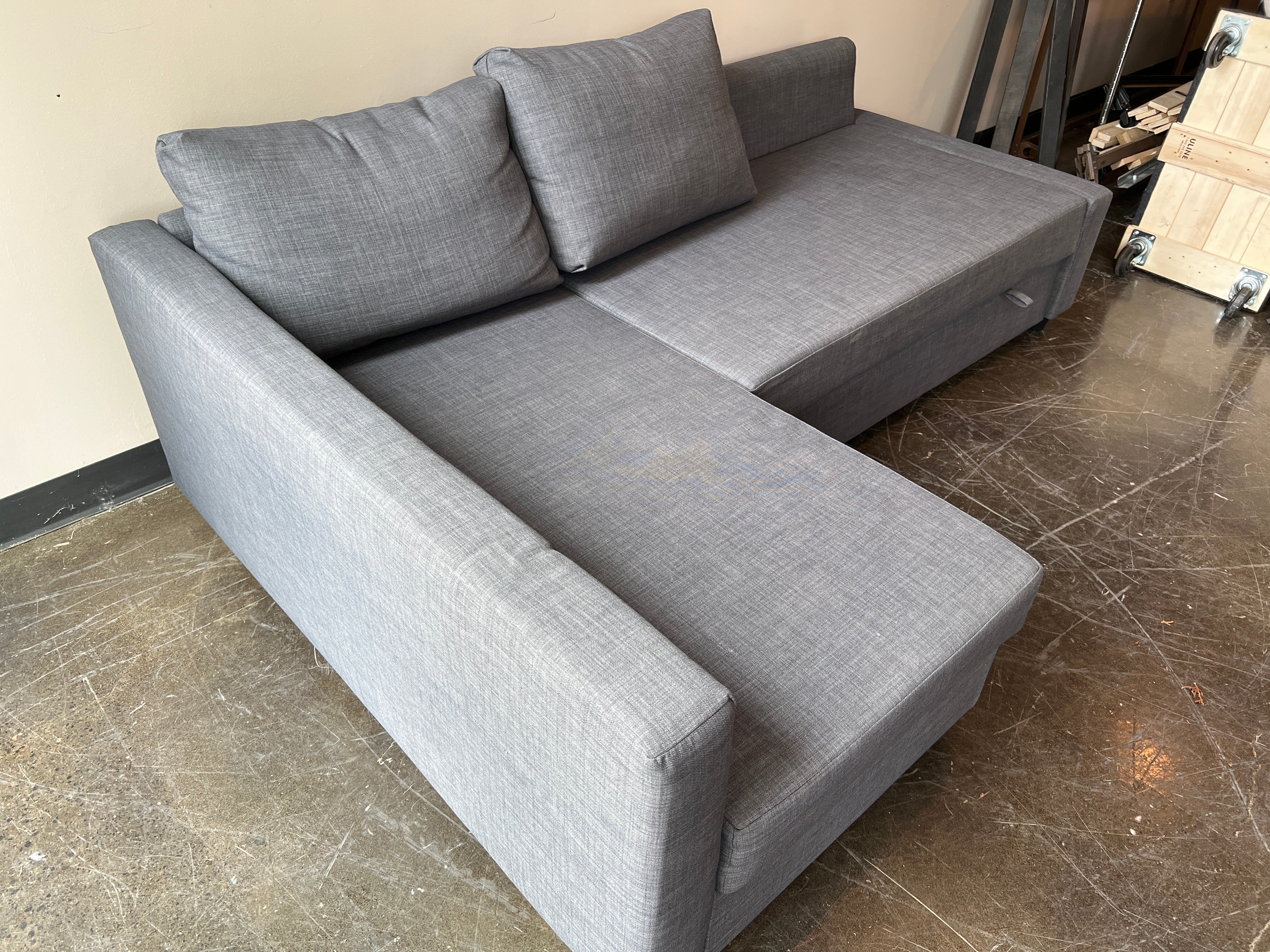 IKEA FRIHETEN Sleeper sectional,3 seat w/storage
