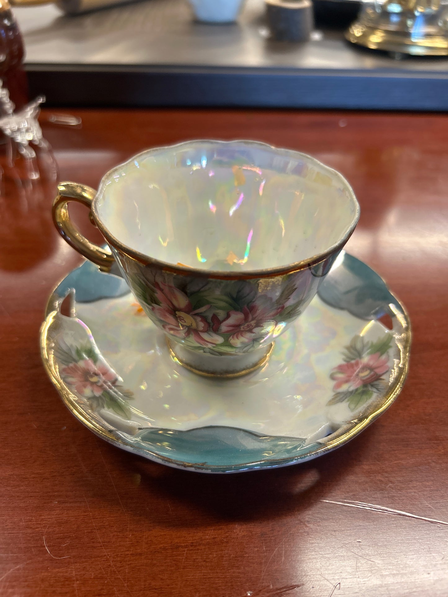 Tea Cup & Coaster Set