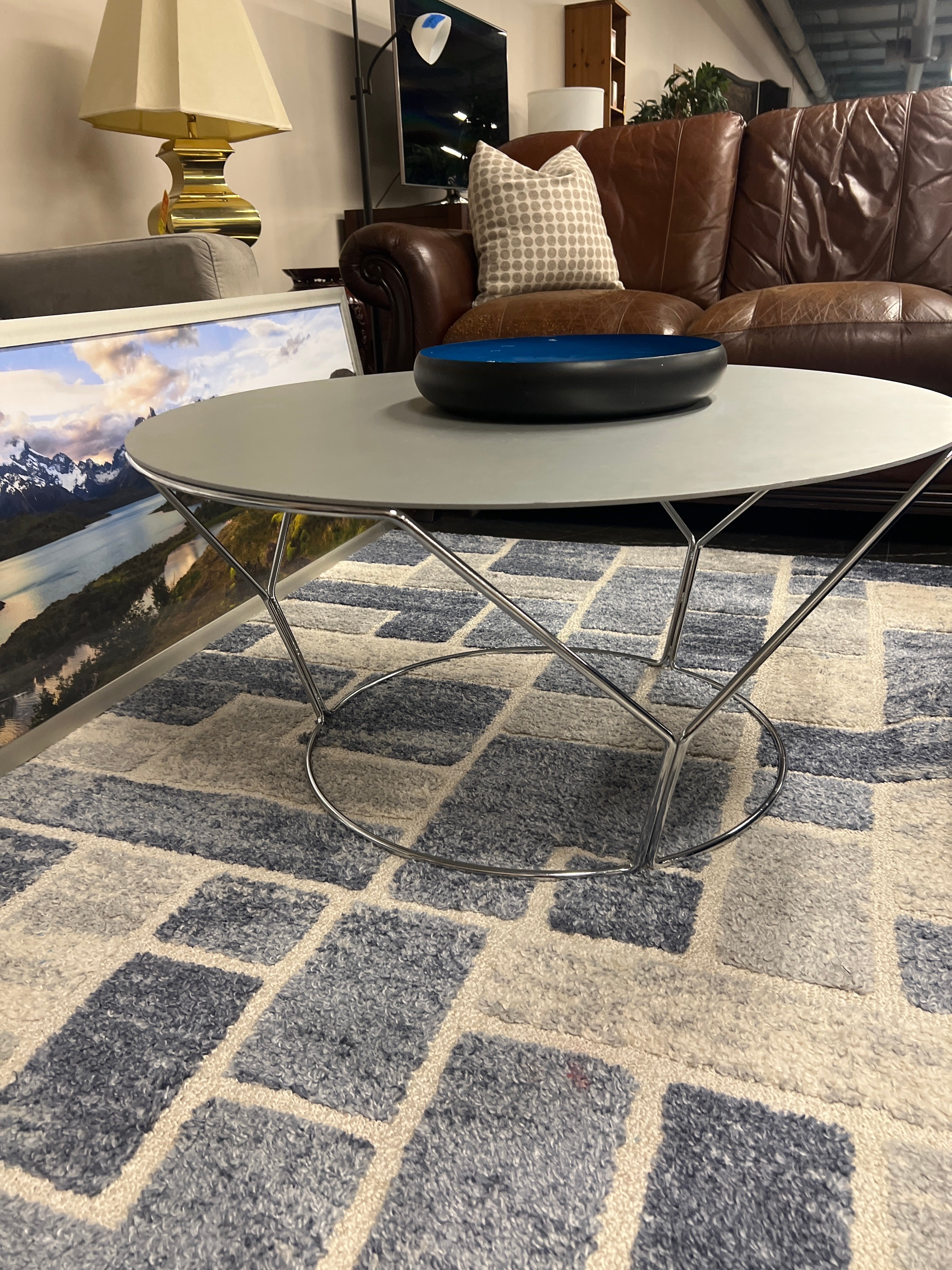 Kilhauer Chrome Coffee Tables