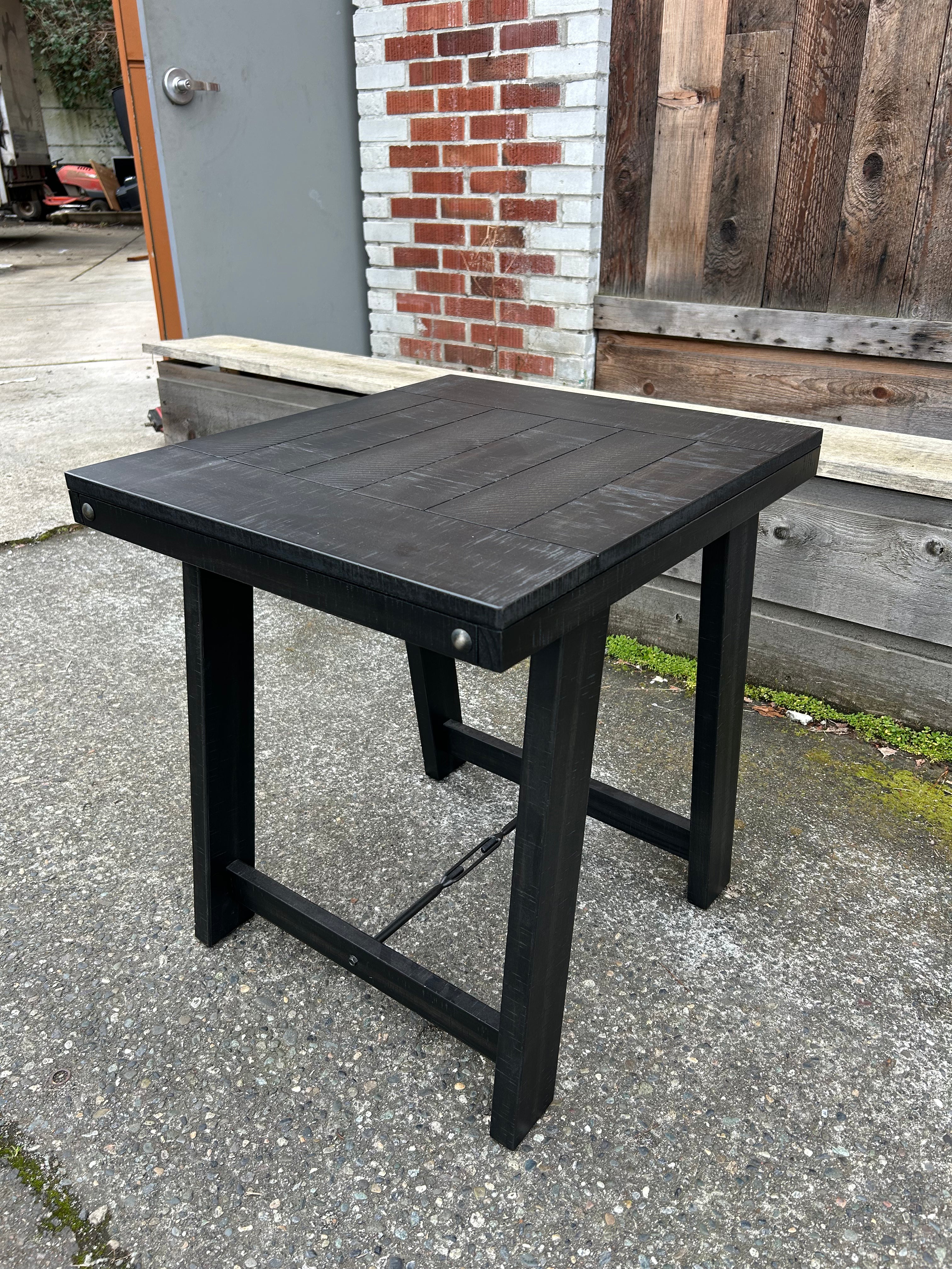 Small Side Table Black