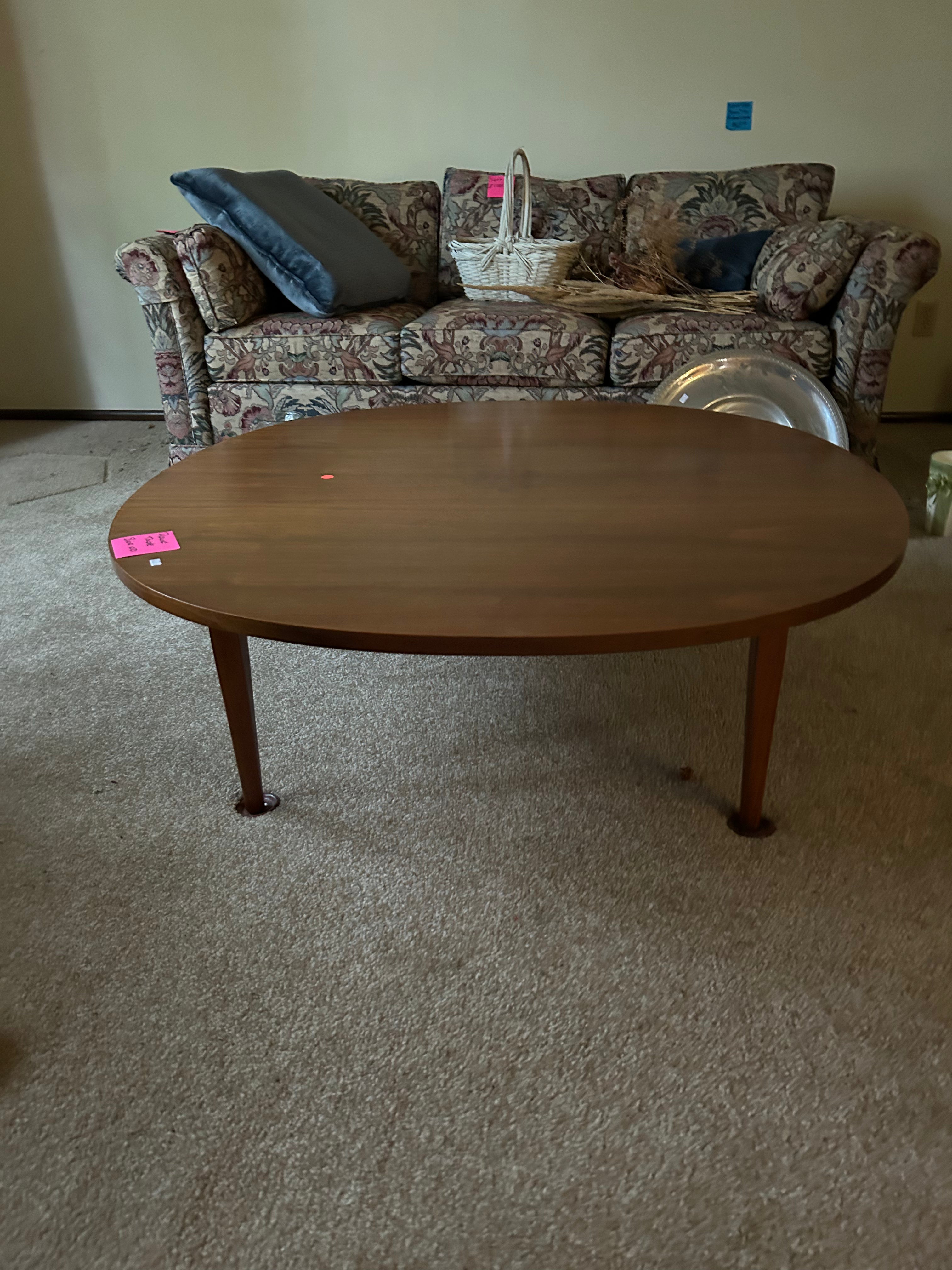 Large MCM Round Coffee Table