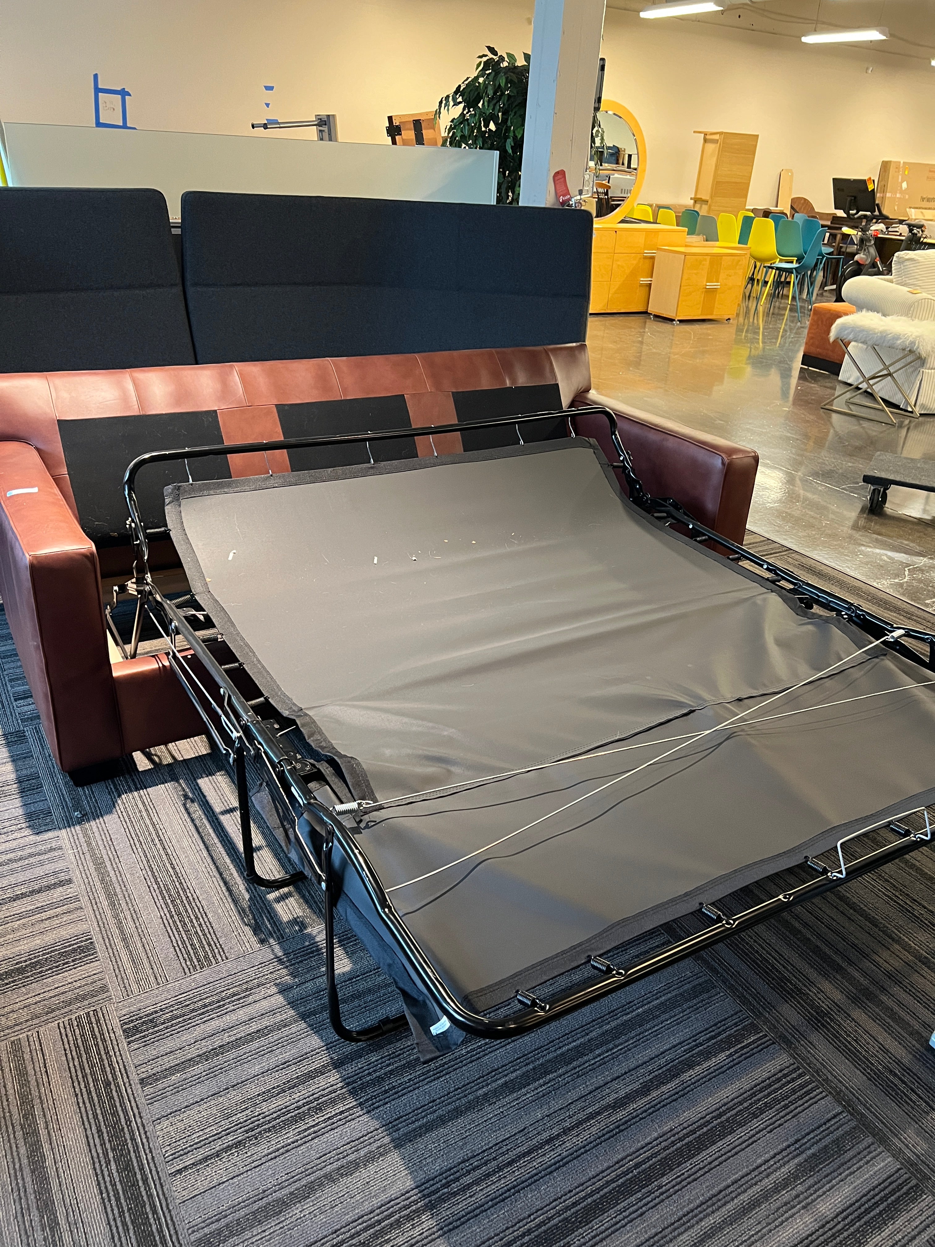 Leather Sofa Sleeper