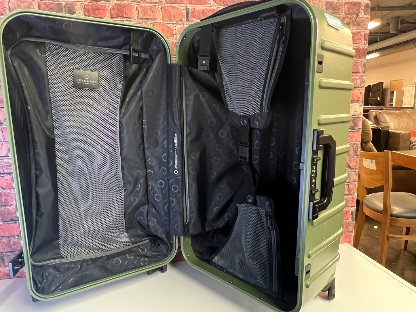 Swiss suitcase