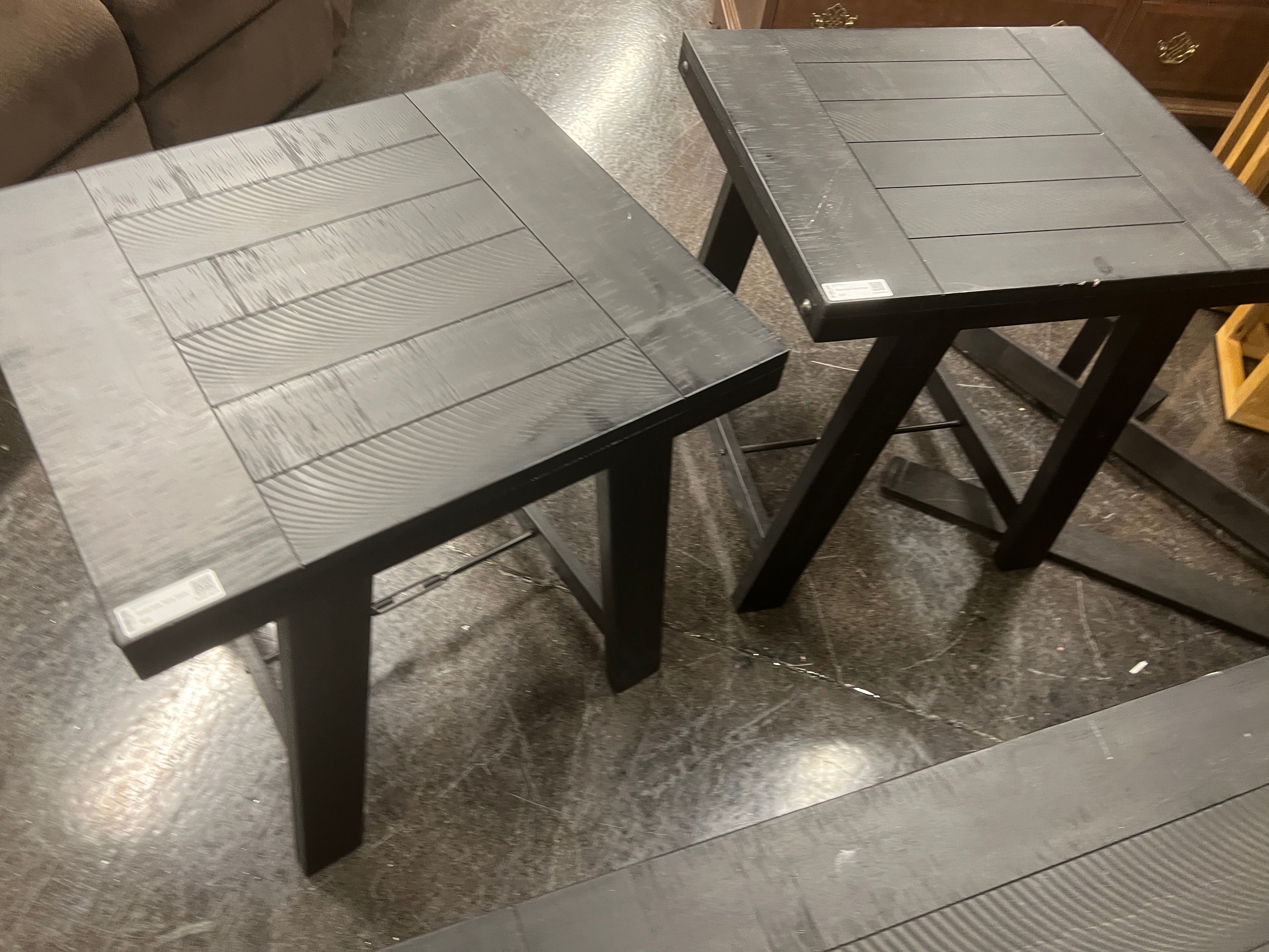 Small Side Table Black