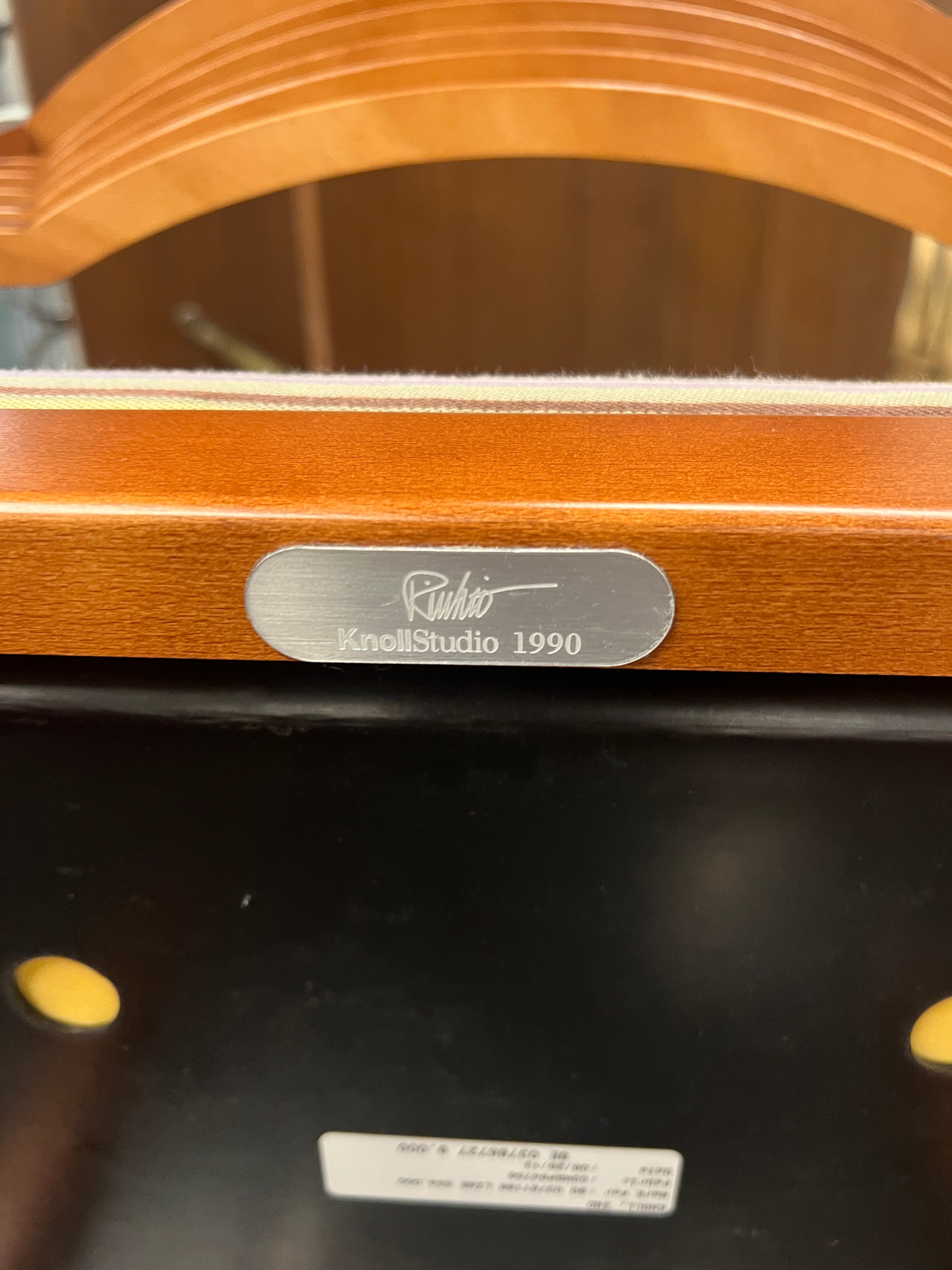 Three Knoll Studio Ricchio Arm Chairs by Joseph and Linda Ricchio (Set of 3)