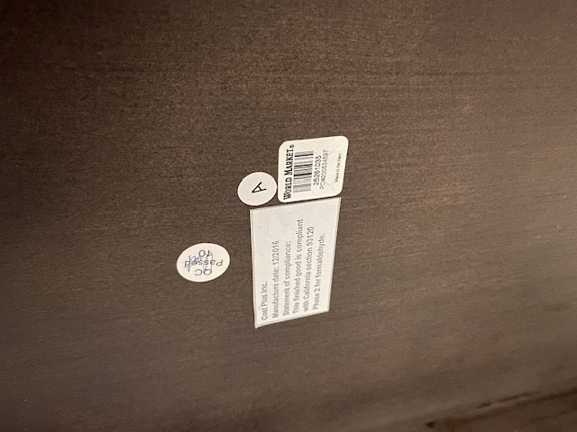 World Market - Rustic Dark Wood Coffee Table