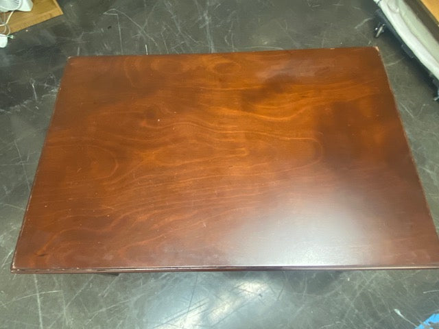 Rich Brown Wood Table
