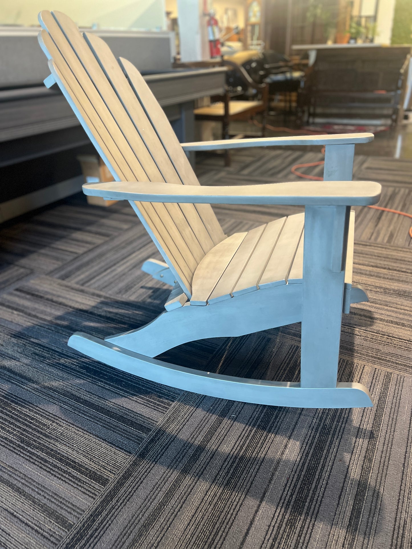 World Market Grey Adirondack Chair Rocking Chair