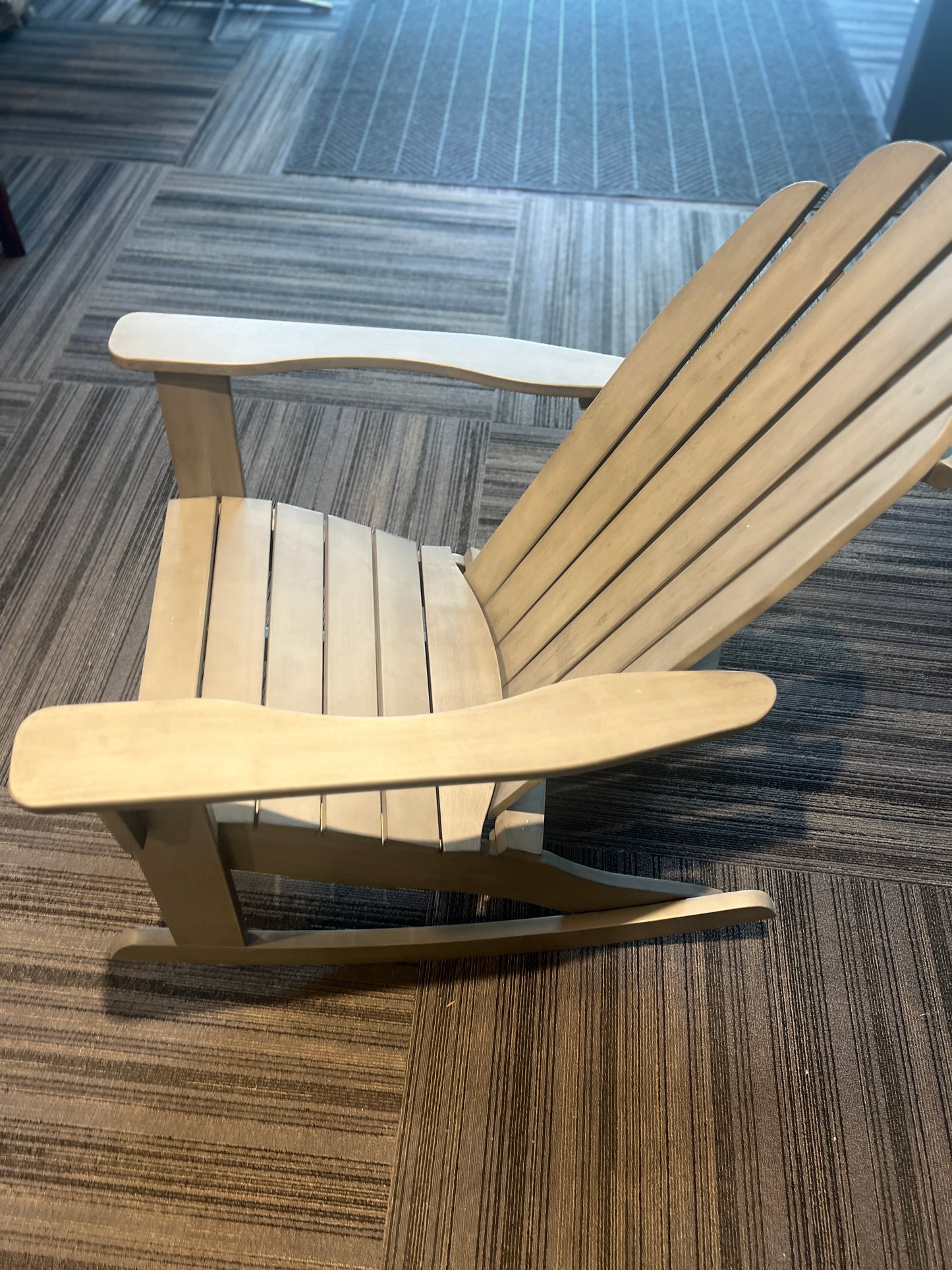 World Market Grey Adirondack Chair Rocking Chair