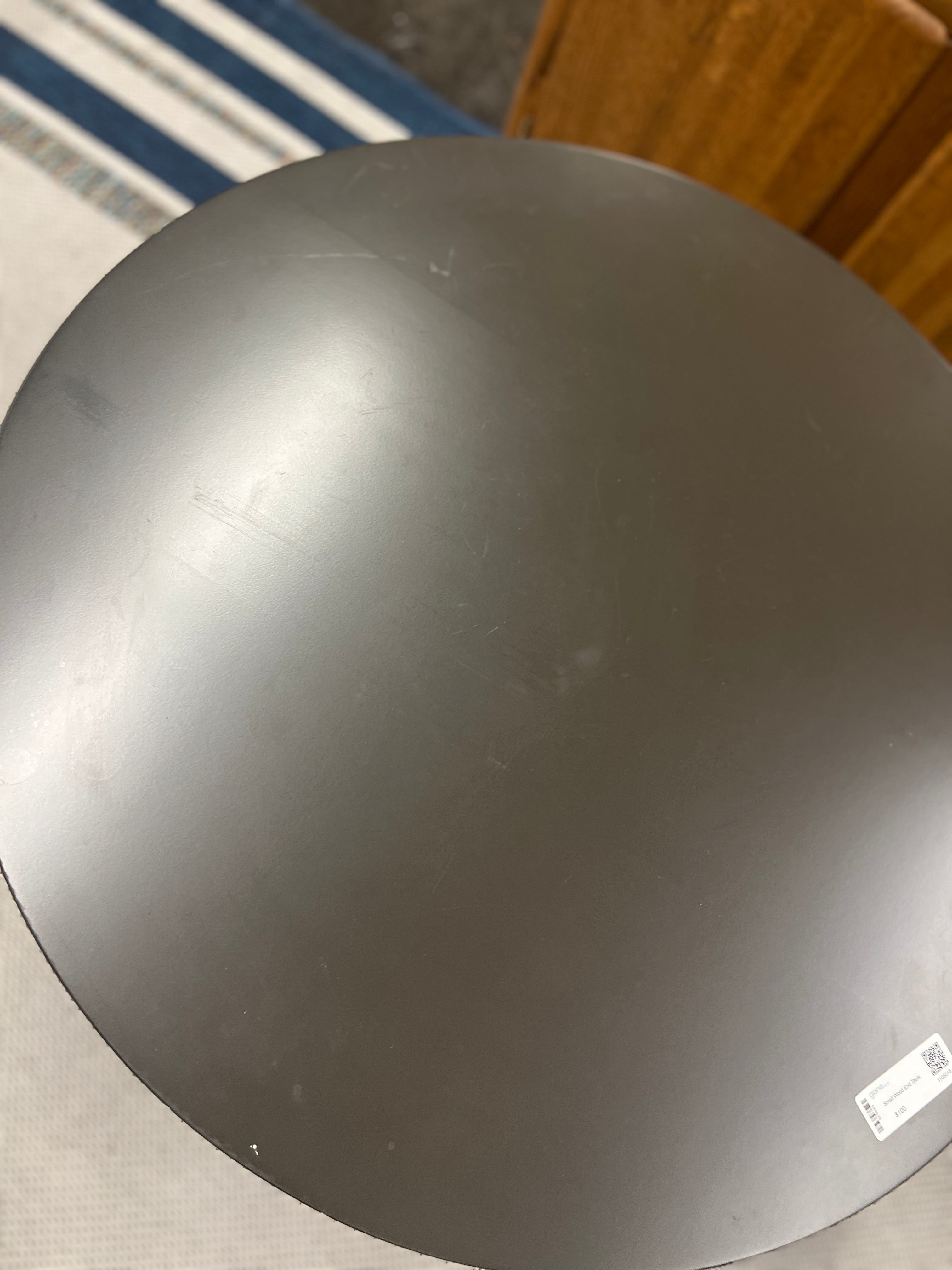 Small Wood End Table