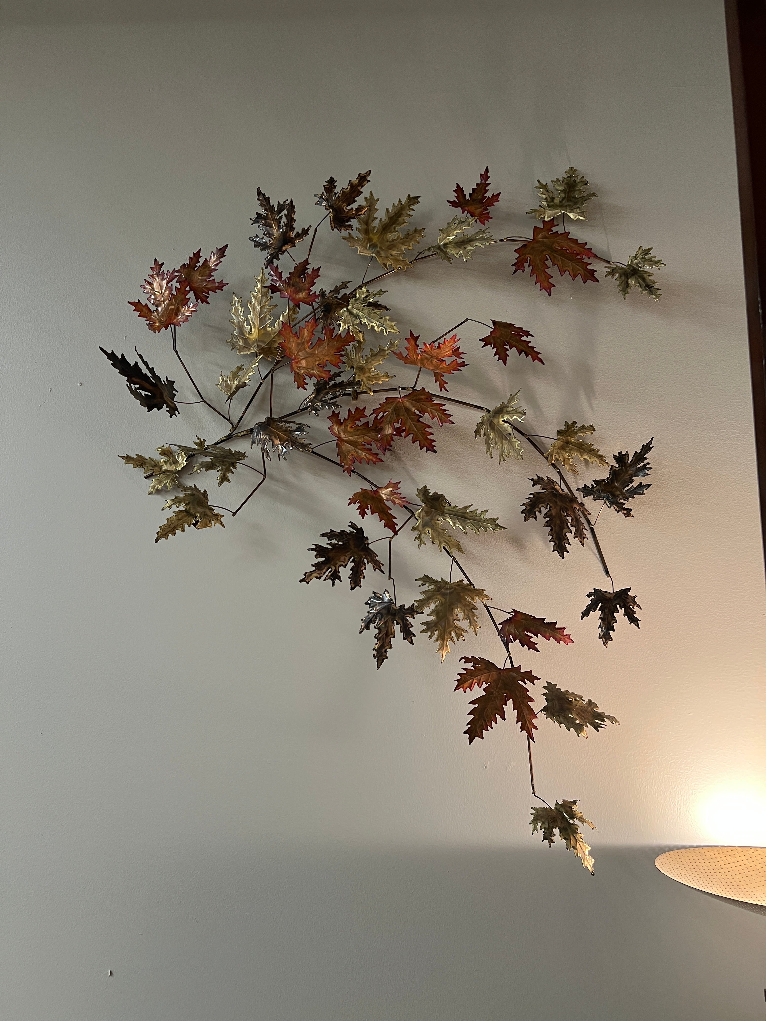 Metal Leaf Art By Artrist Ray Griffin