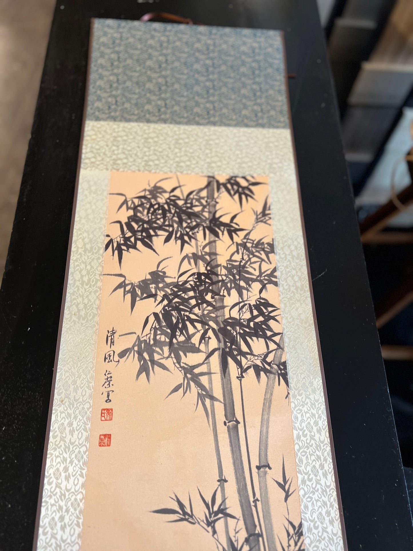 Silk Scroll Decor