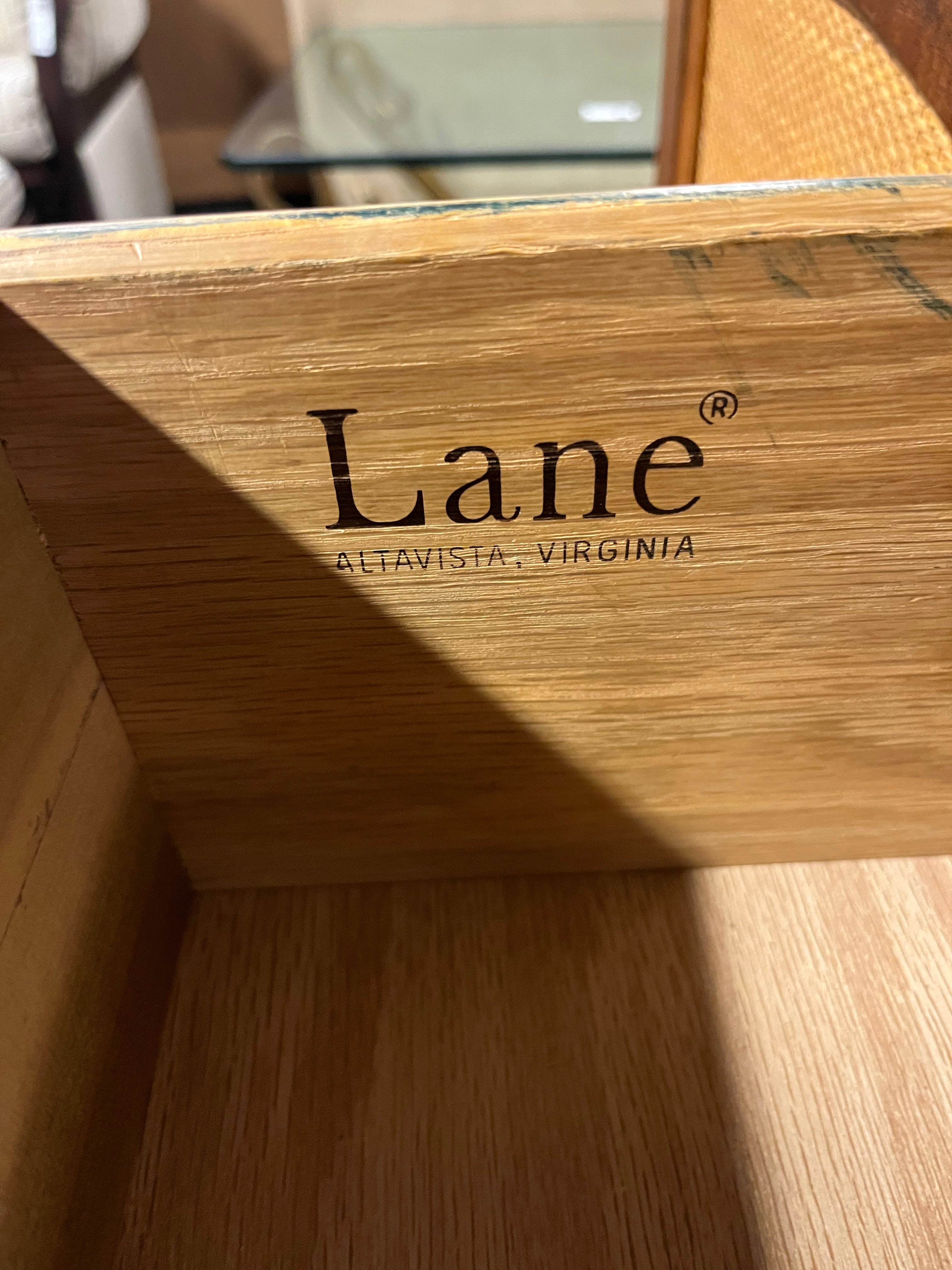 Lane Mid Century Modern Sideboard Buffet Display Case - Simply Stunning