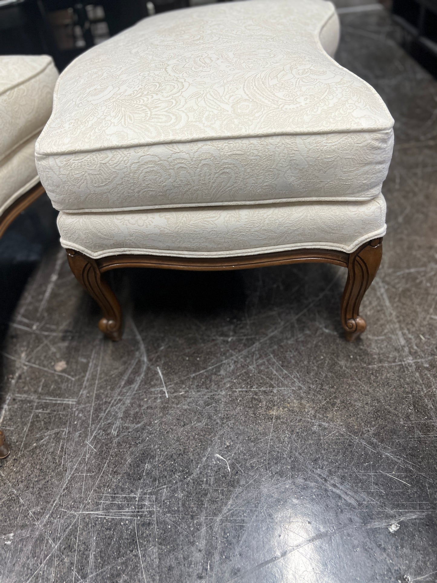 Ethan Allen, Versailles Chair and Ottoman