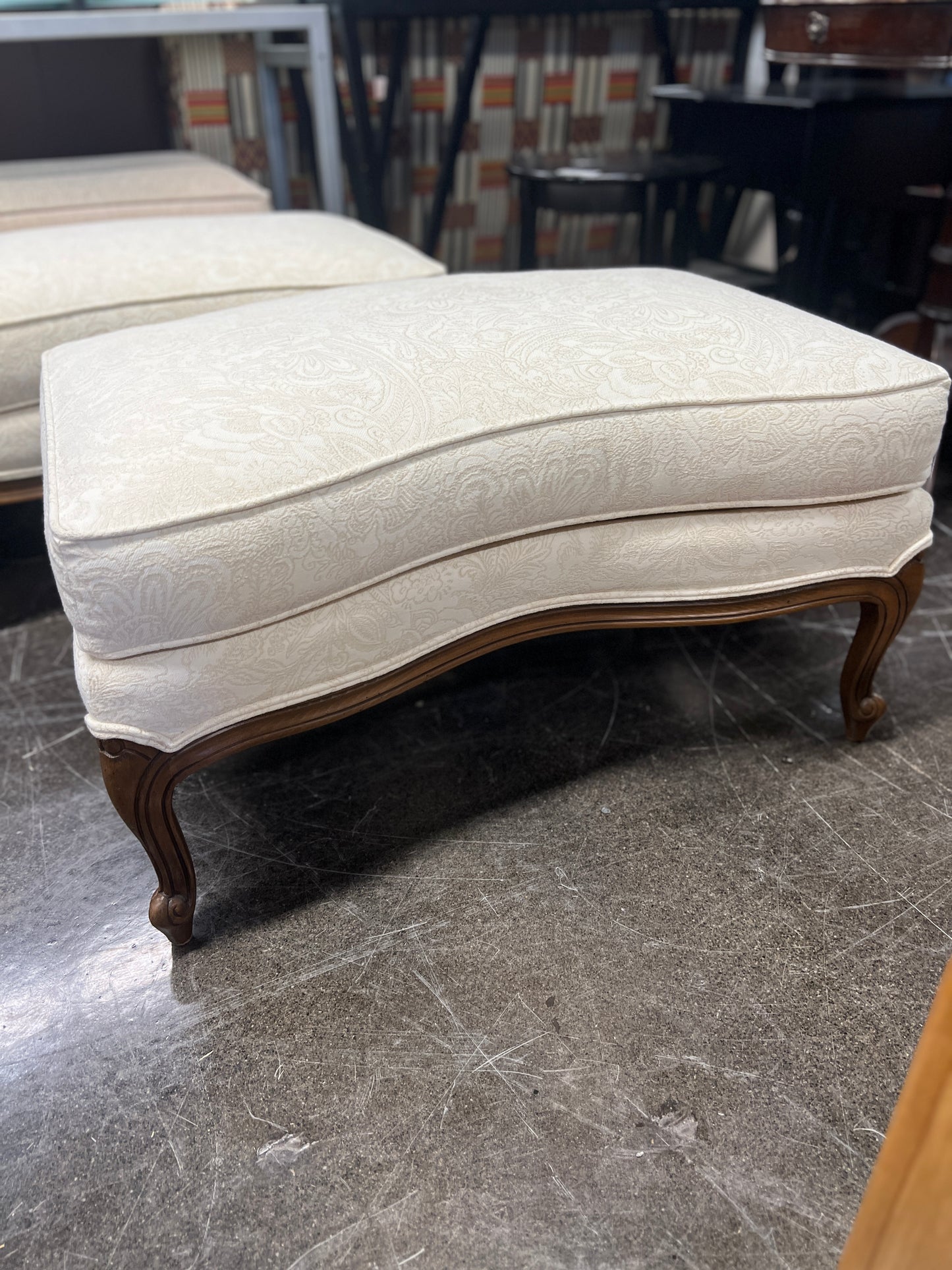 Ethan Allen, Versailles Chair and Ottoman