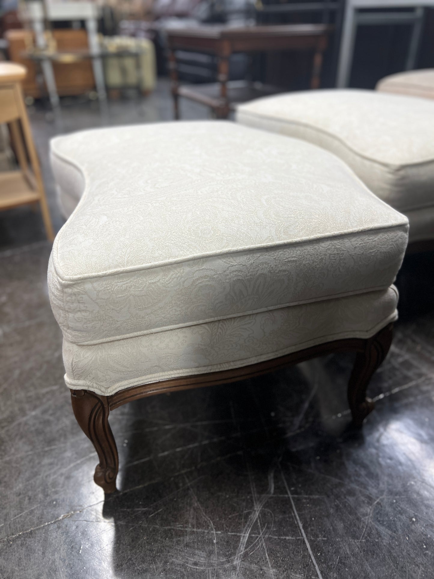 Ethan Allen, Versailles Chair and Ottoman