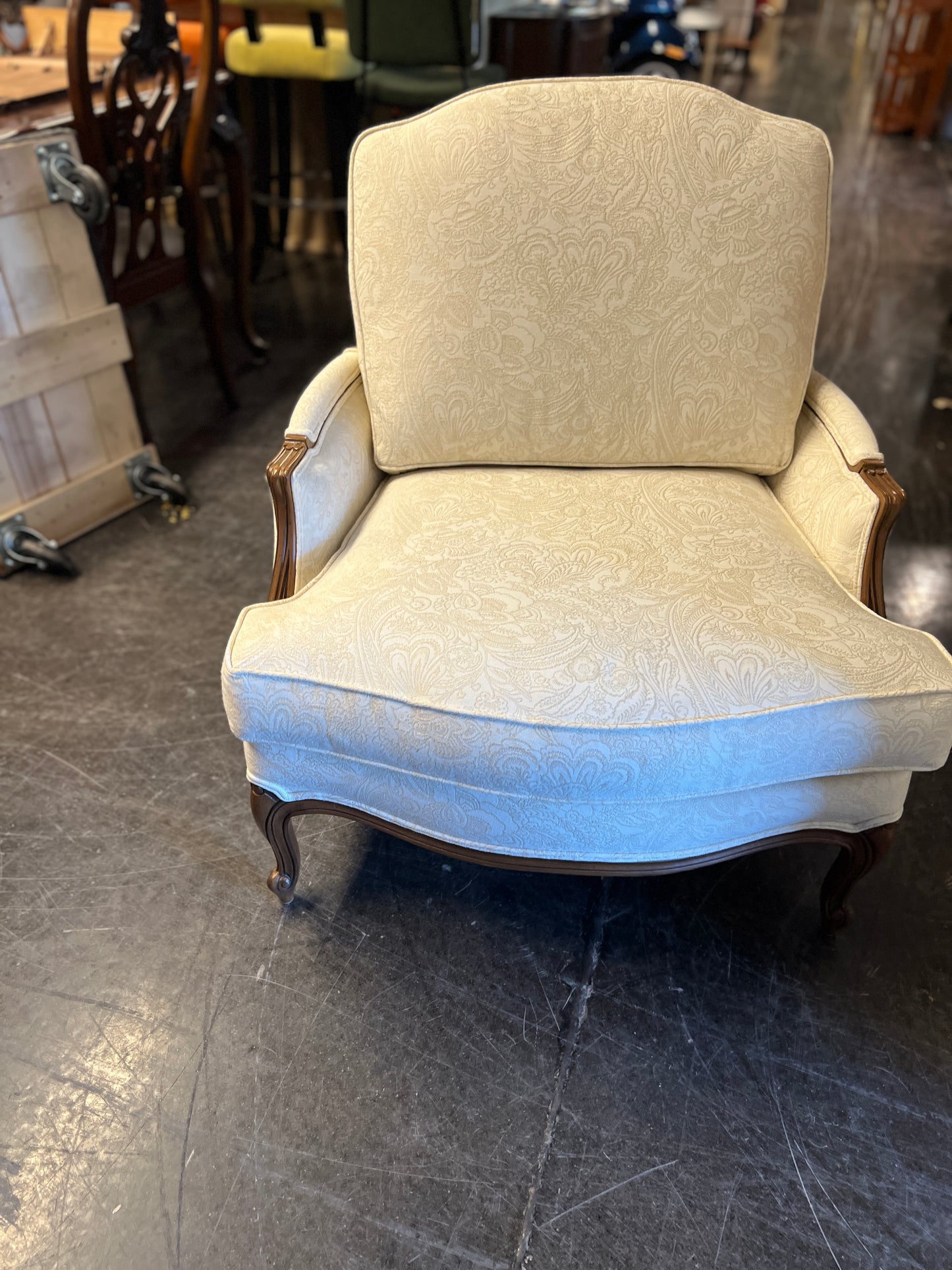 Ethan Allen, Versailles Chair and Ottoman