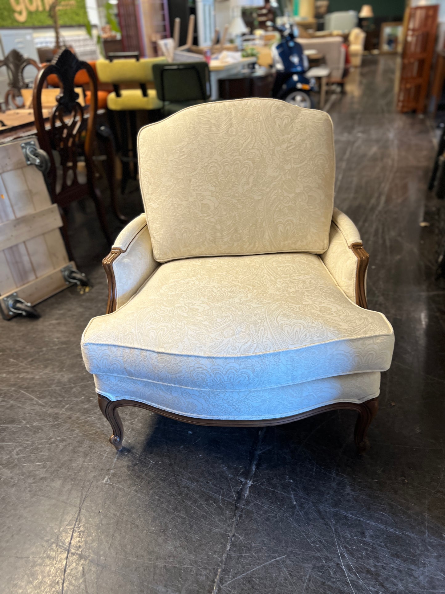 Ethan Allen, Versailles Chair and Ottoman