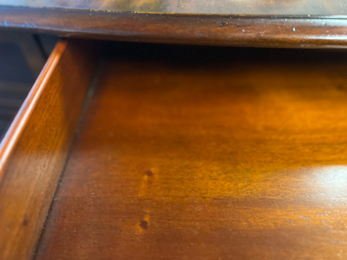 Maitland Smith Green Leather Top Executive Desk