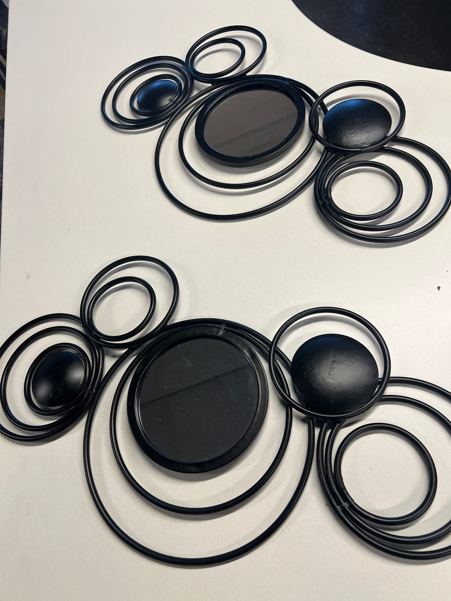 Black Circle Mirror