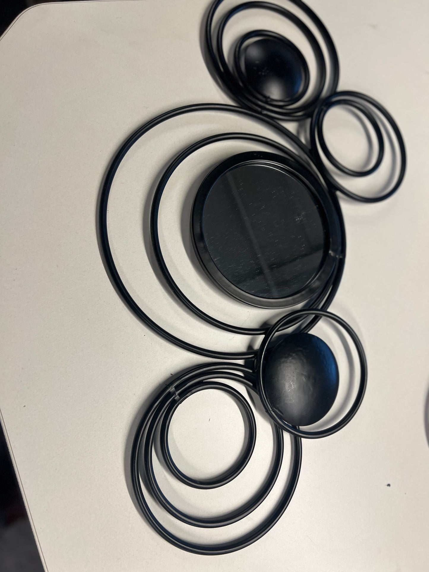 Black Circle Mirror