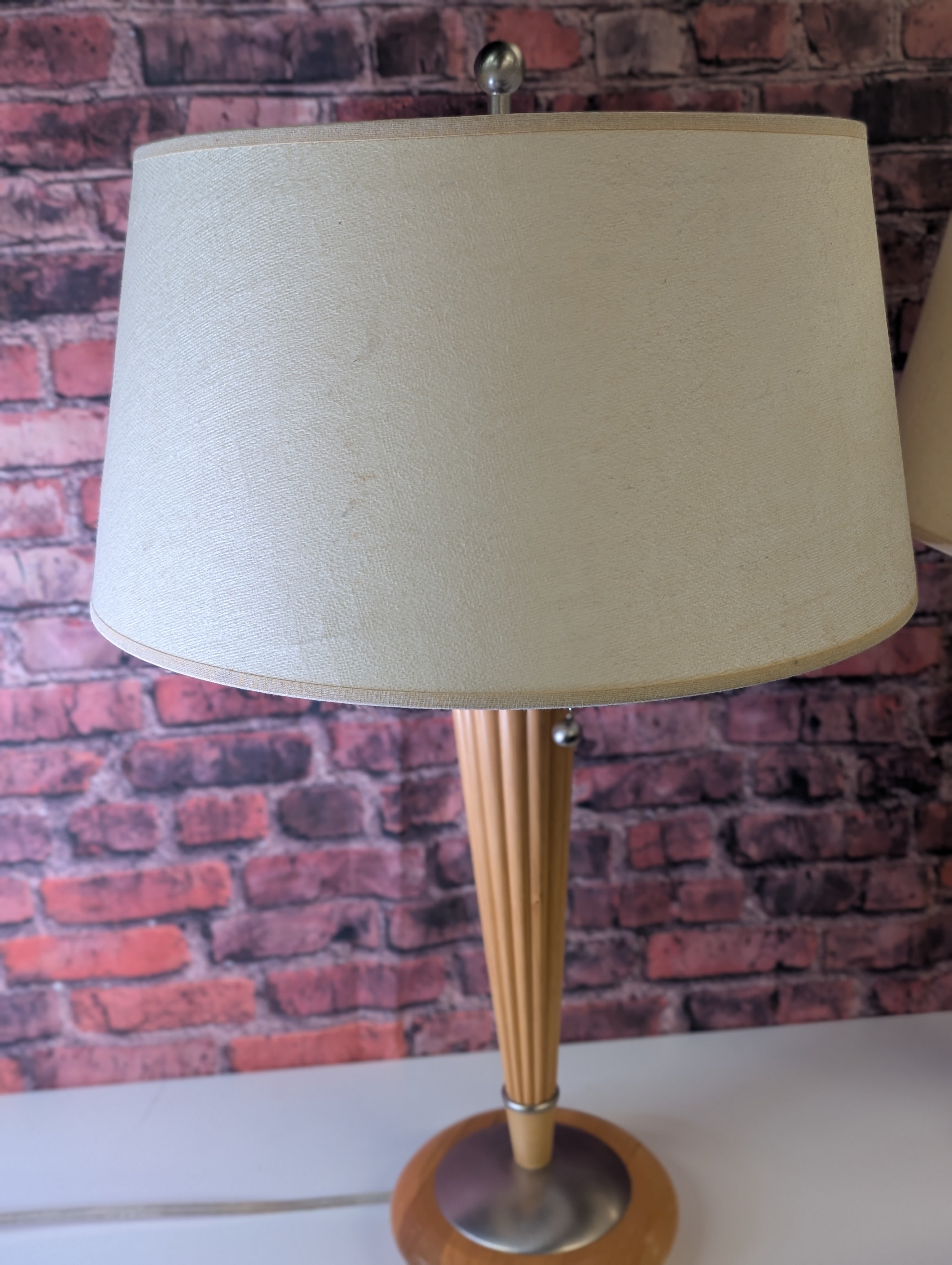 Wood and Metal lamp