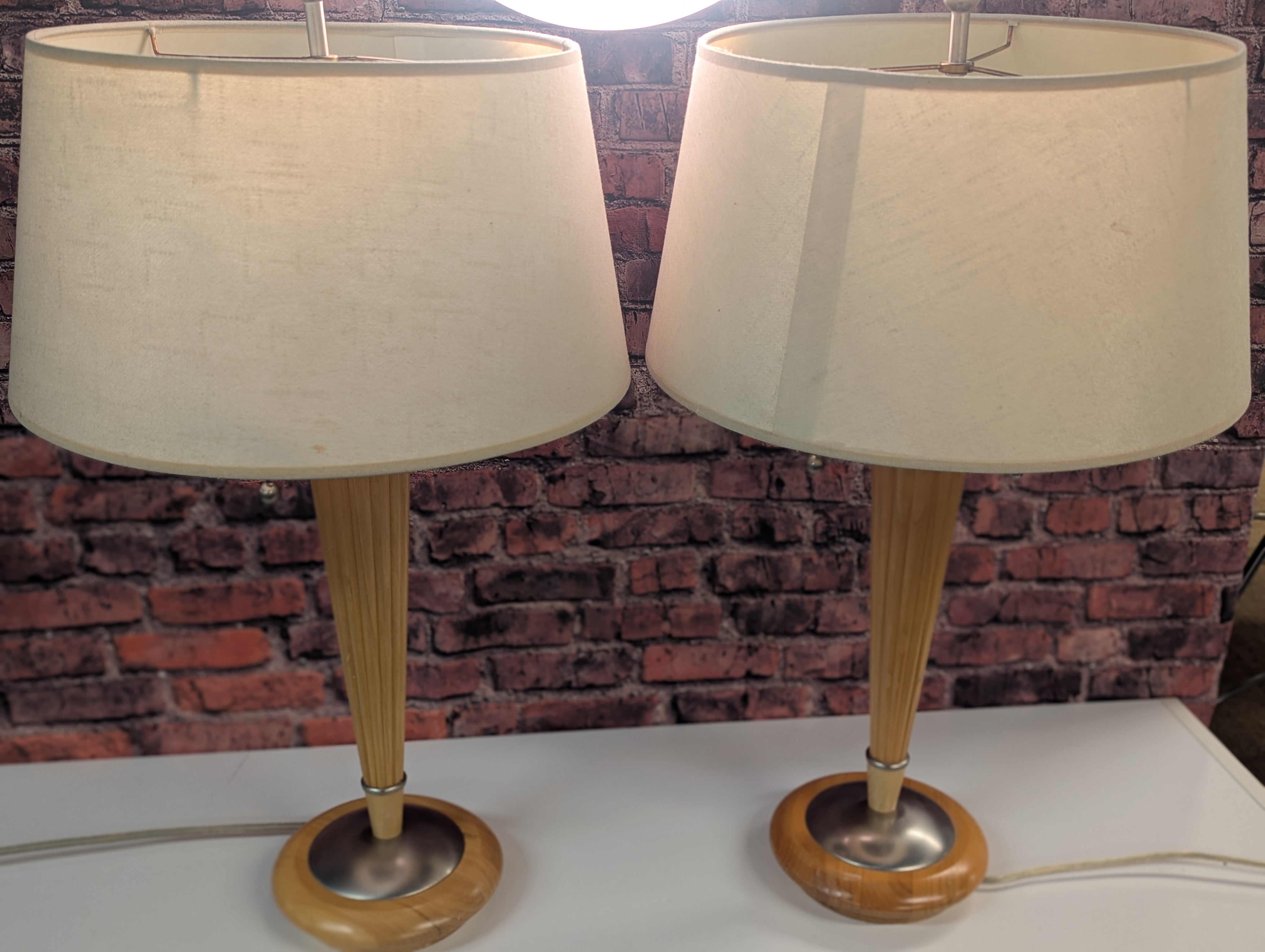 Wood and Metal lamp