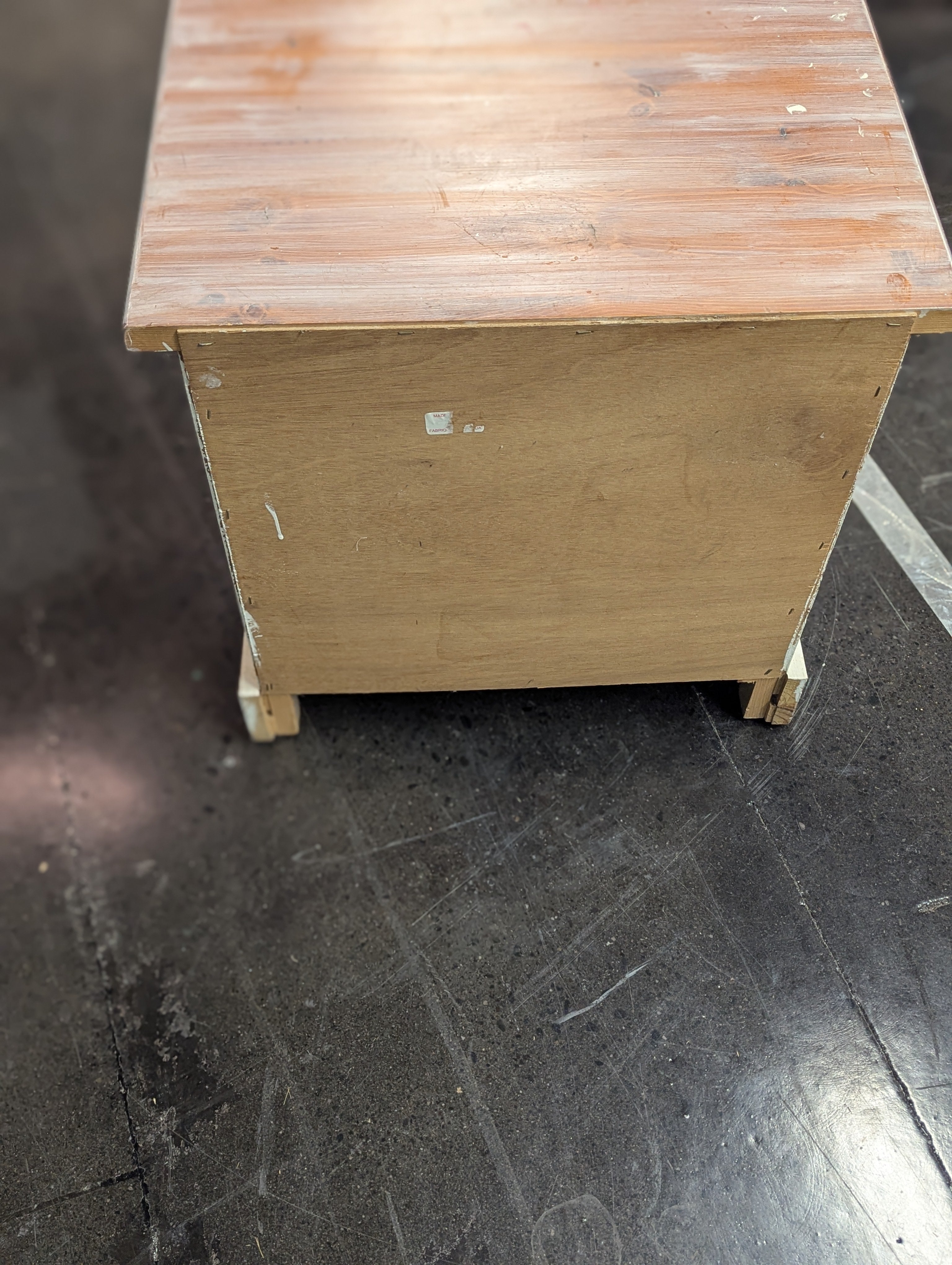 White Washed Night Stand