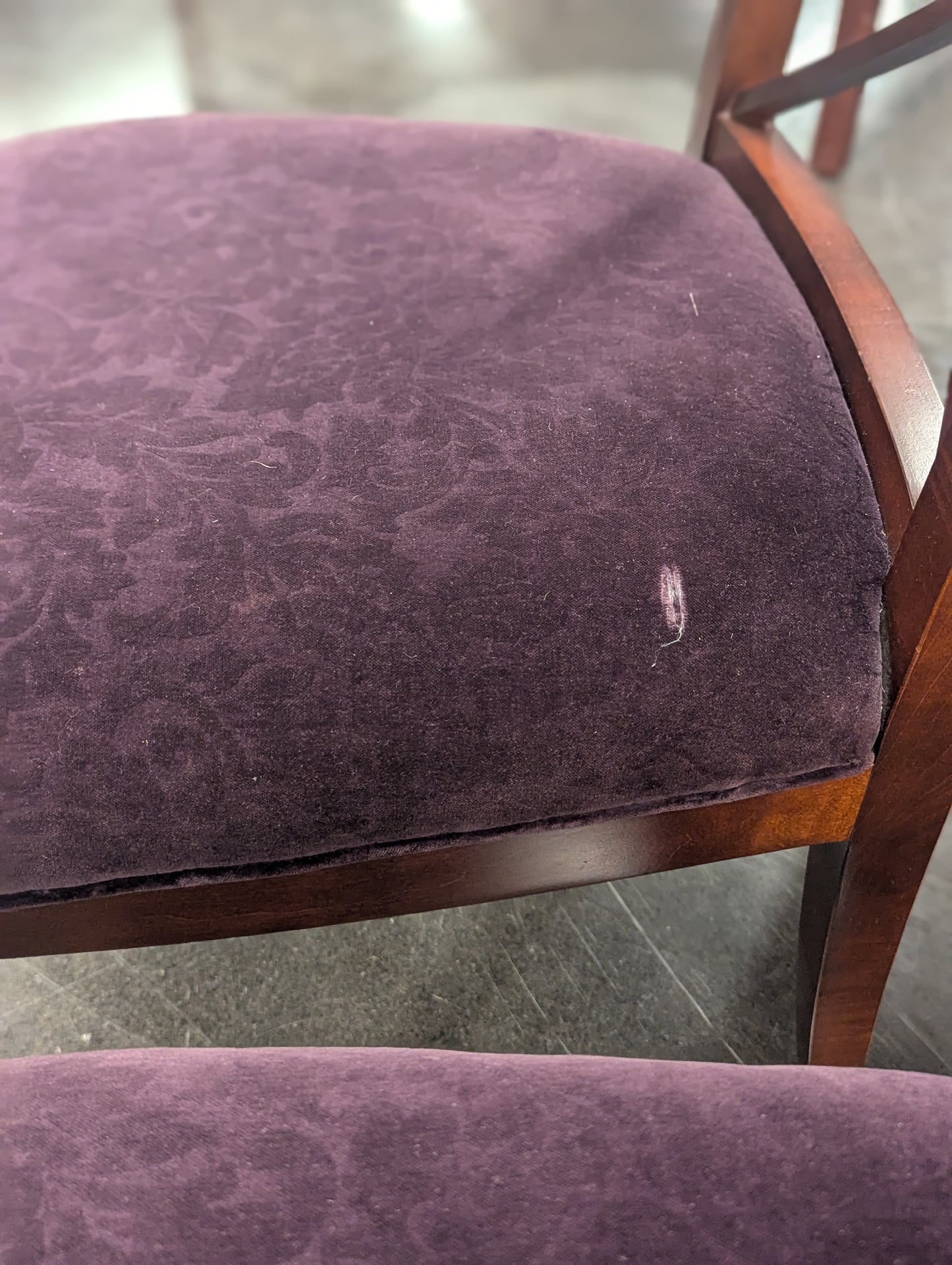 SET OF 4 Baker Upholstered Chairs