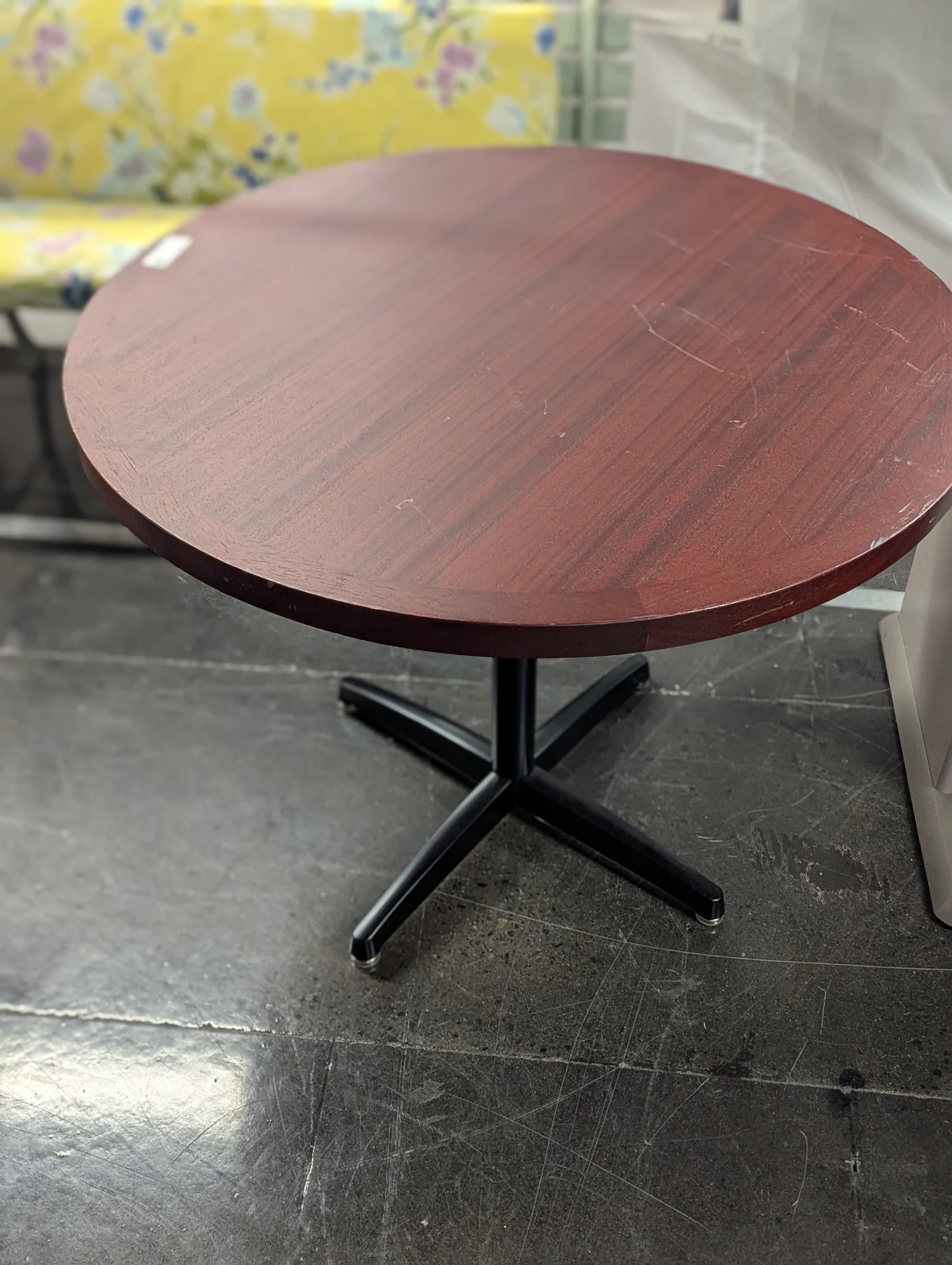 Small Cherrywood Round Dining Table