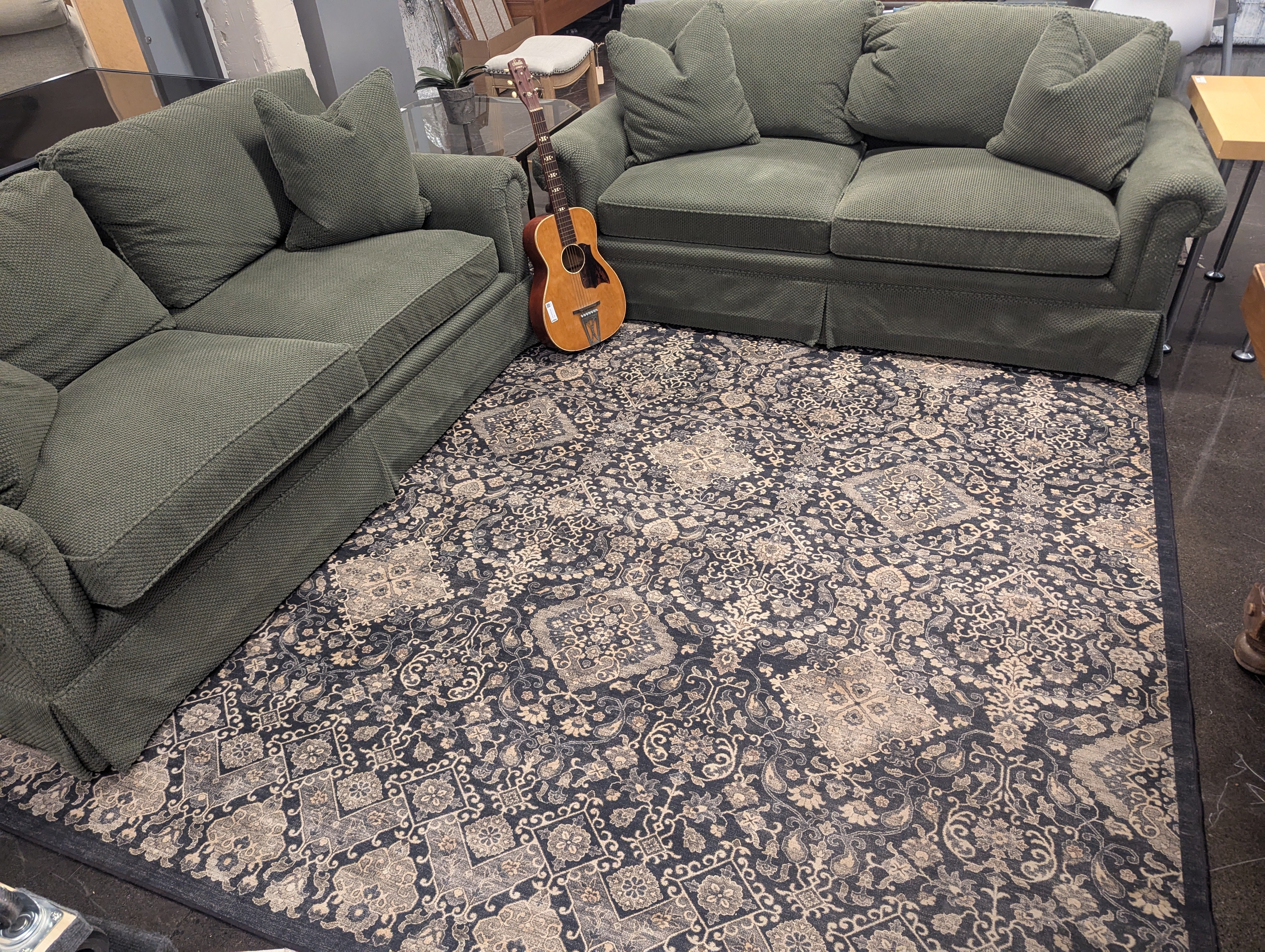 Valley Industries Green Couch