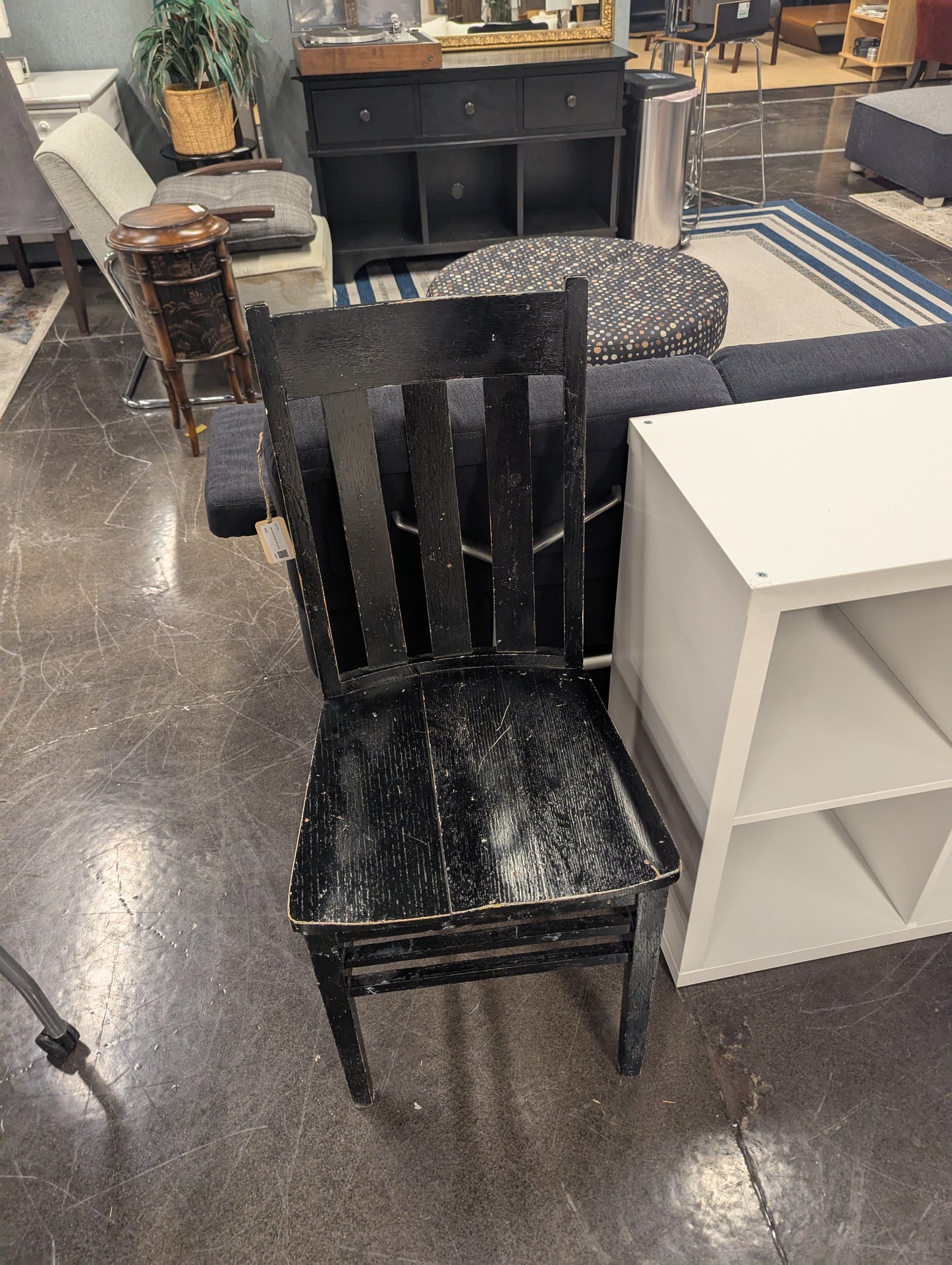 Black Rustic Chair