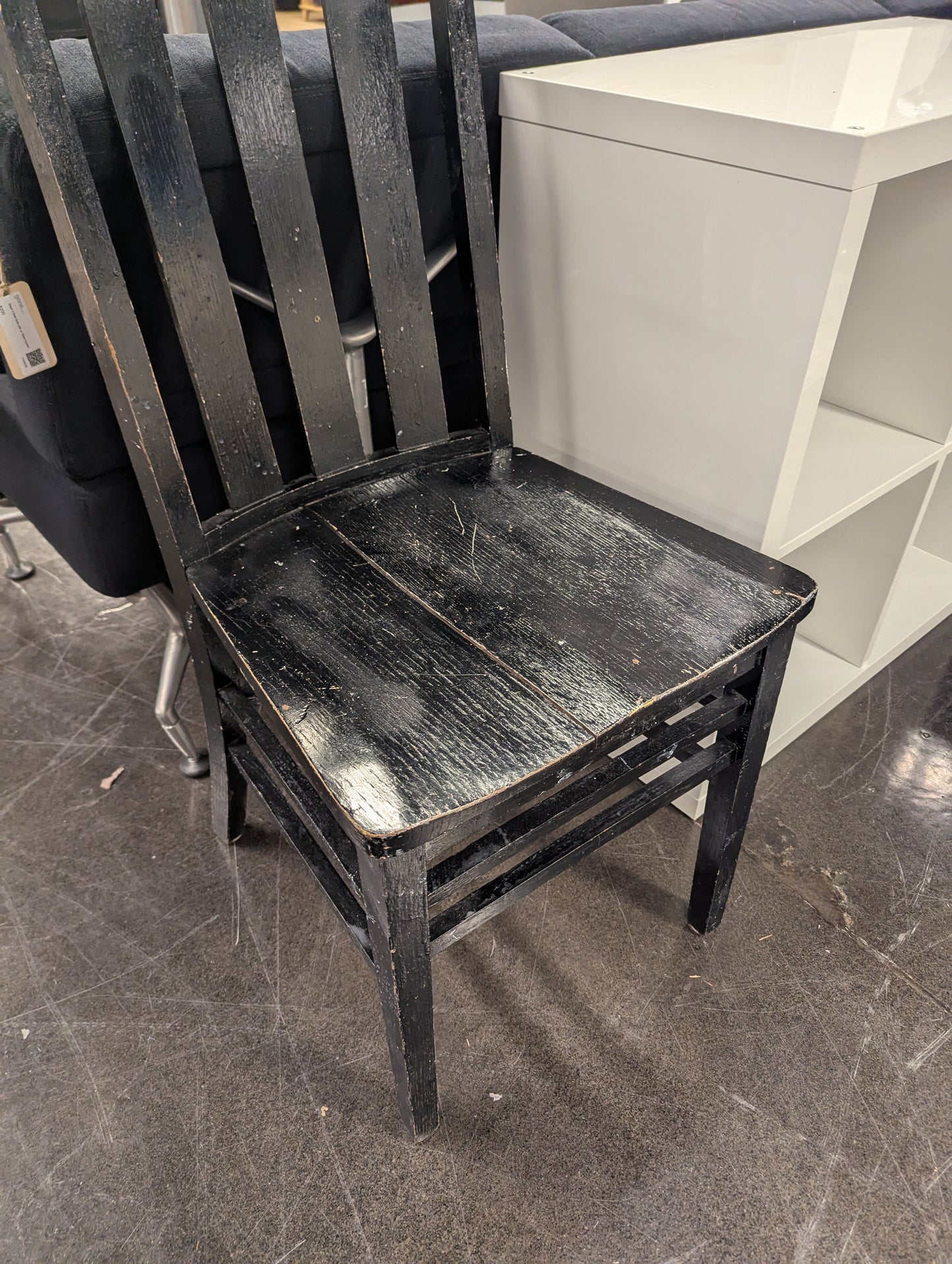 Black Rustic Chair