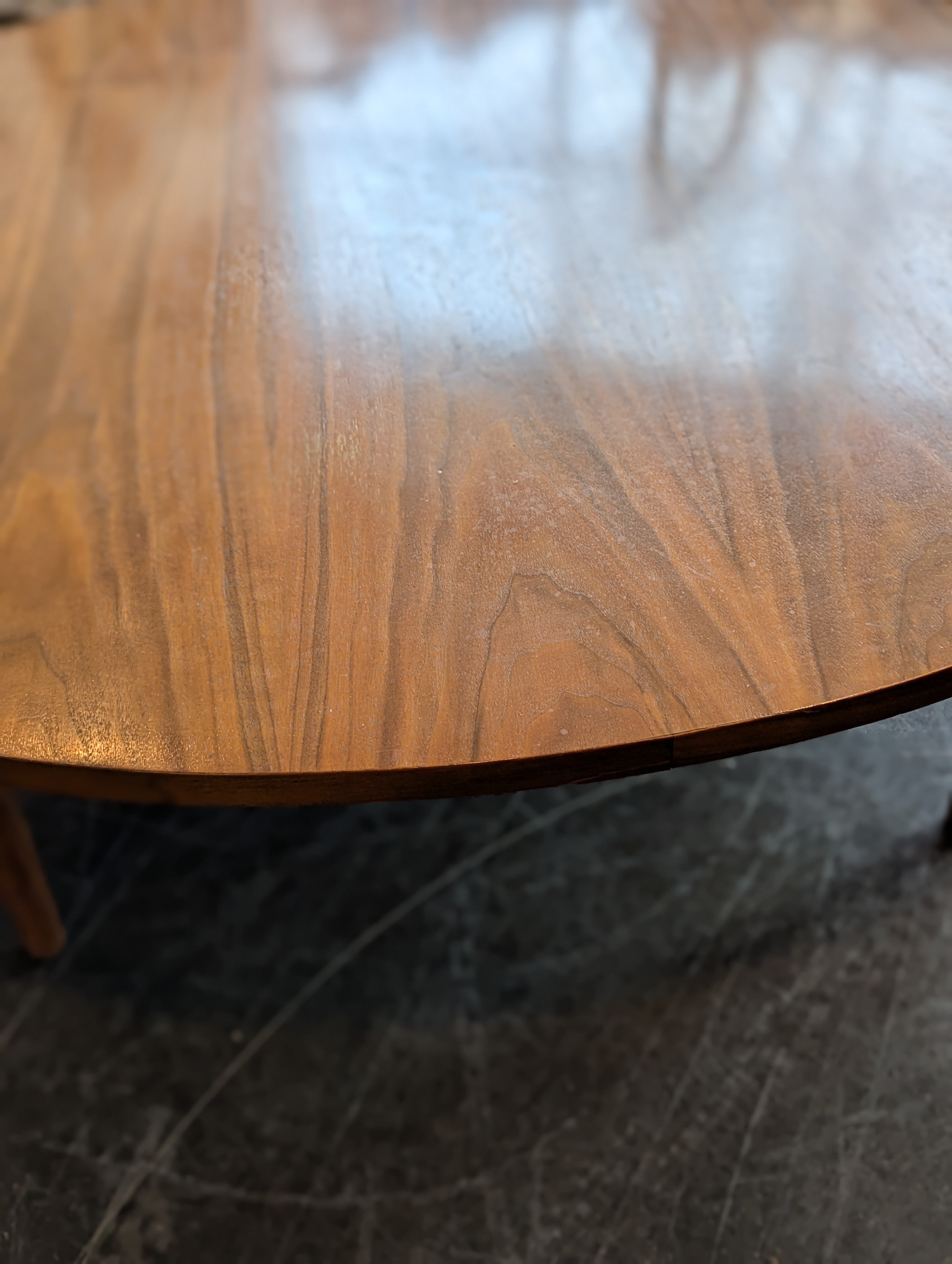 Large MCM Round Coffee Table