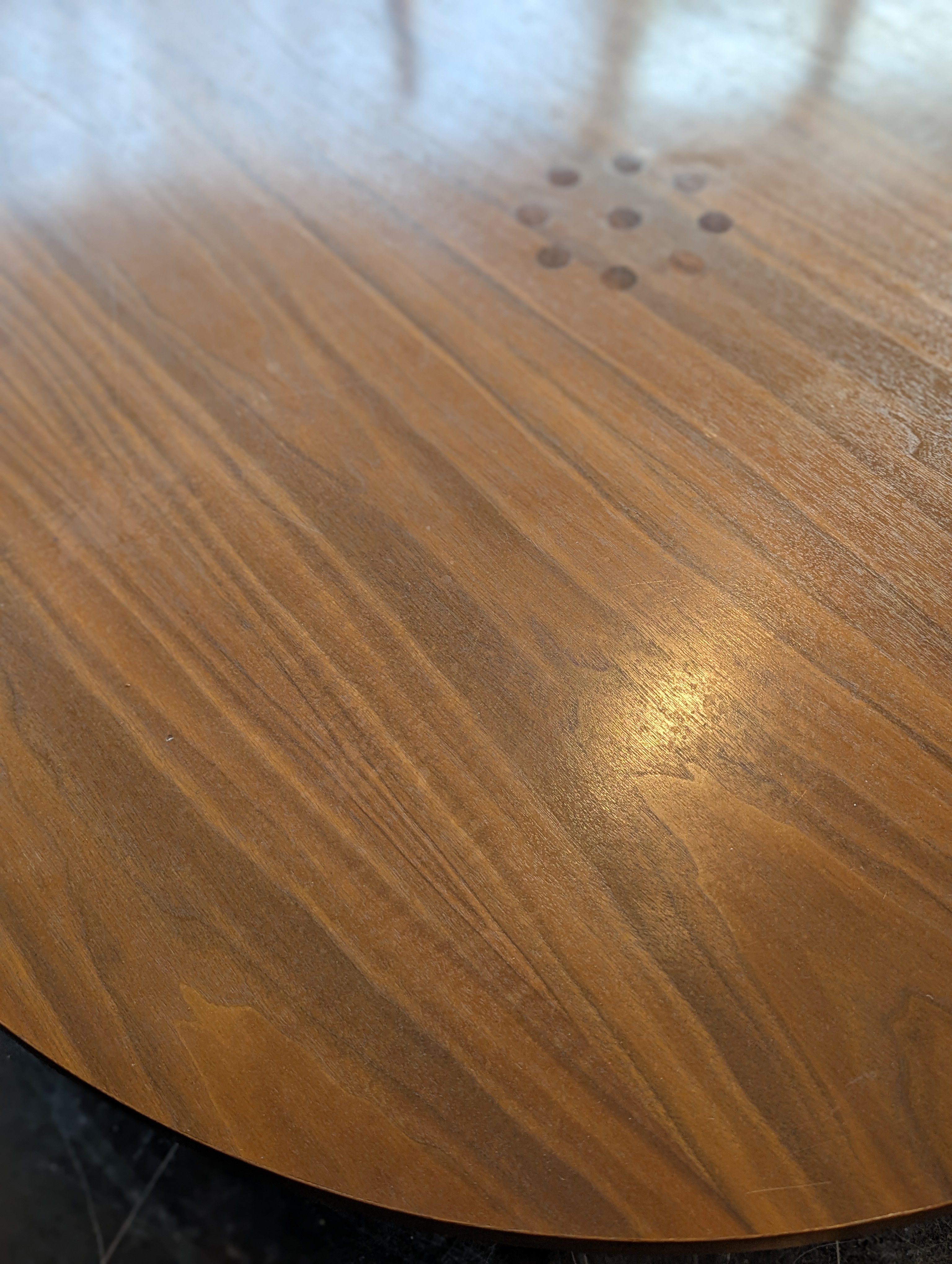 Large MCM Round Coffee Table