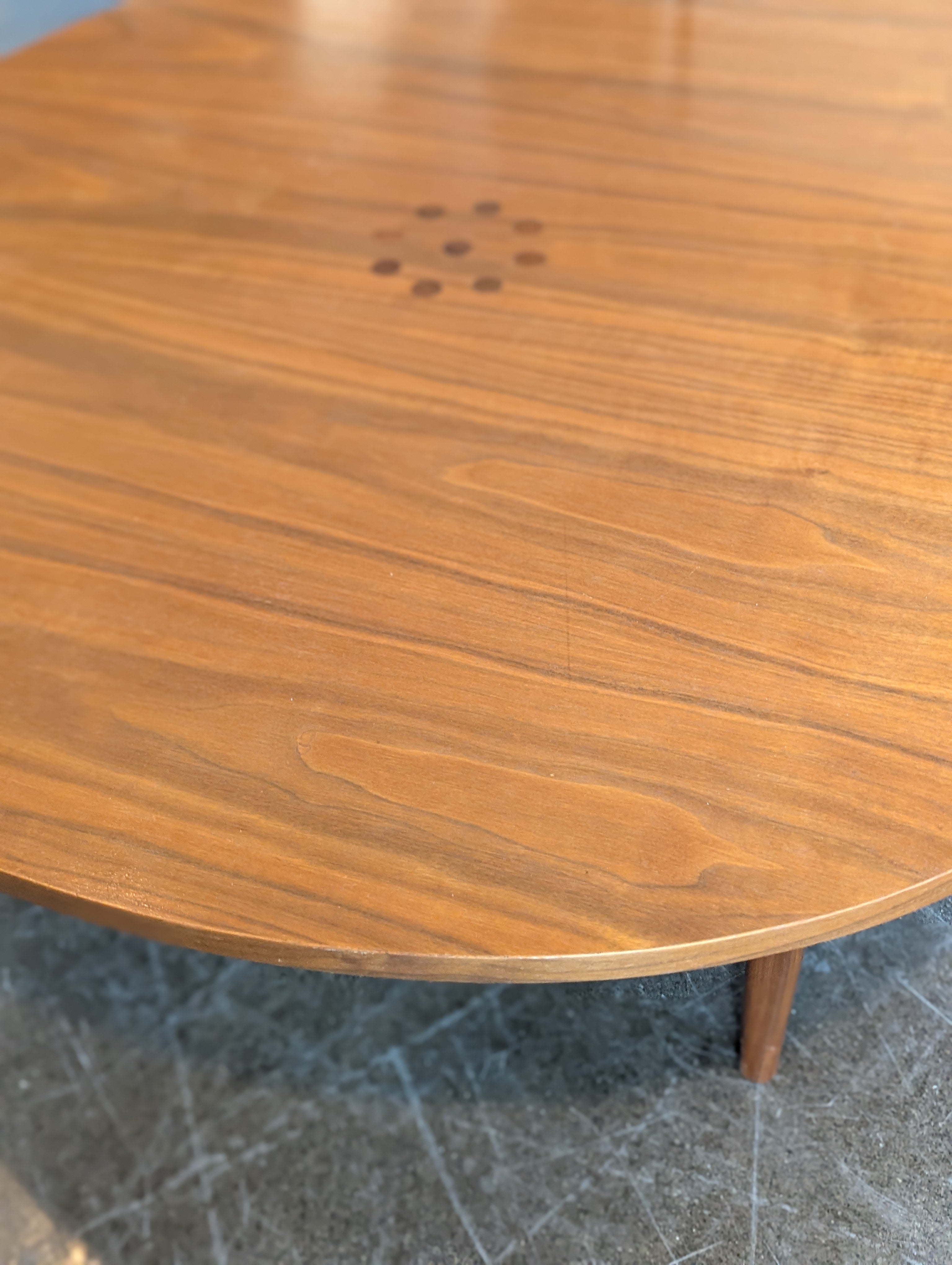 Large MCM Round Coffee Table