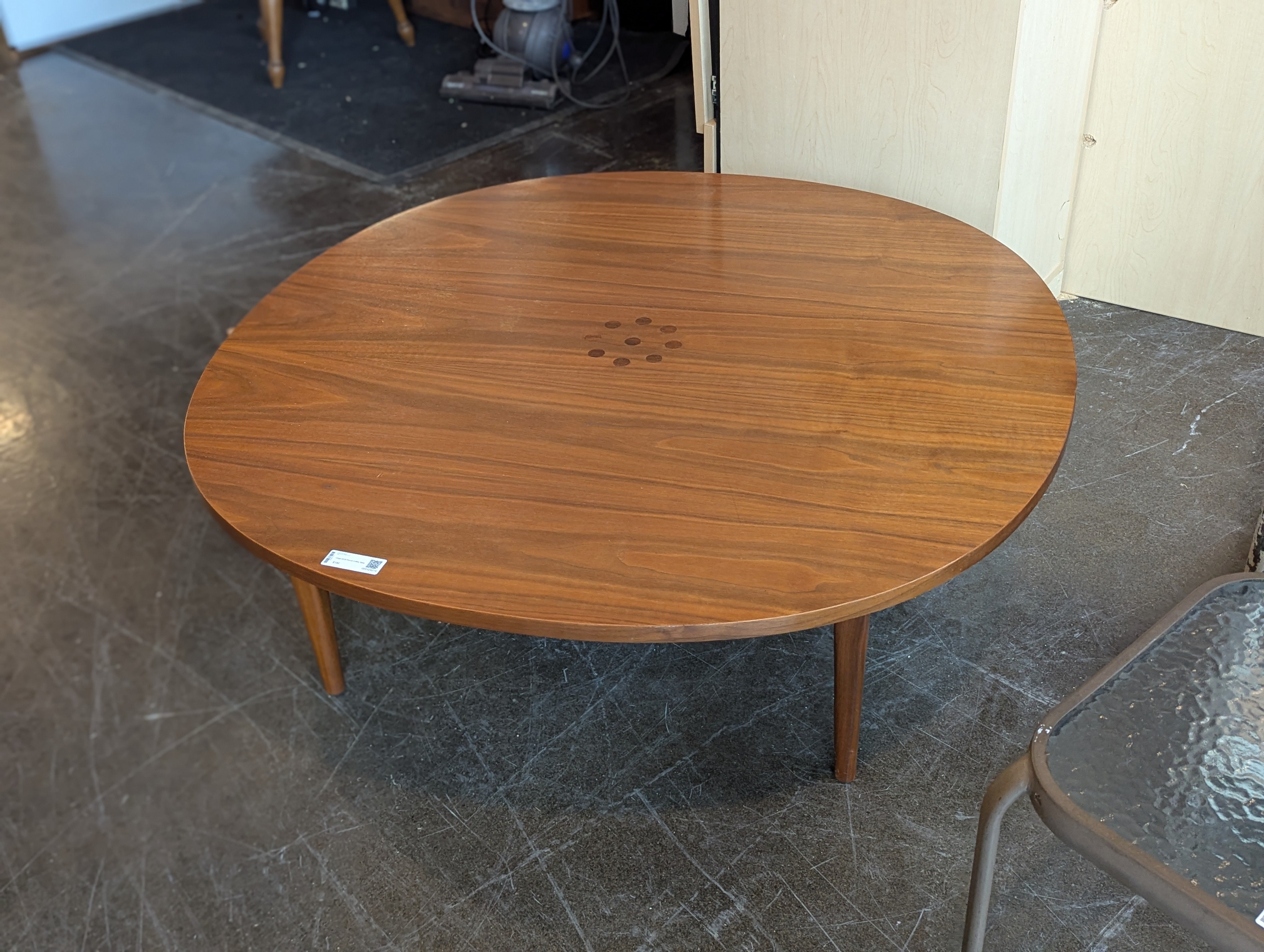 Large MCM Round Coffee Table