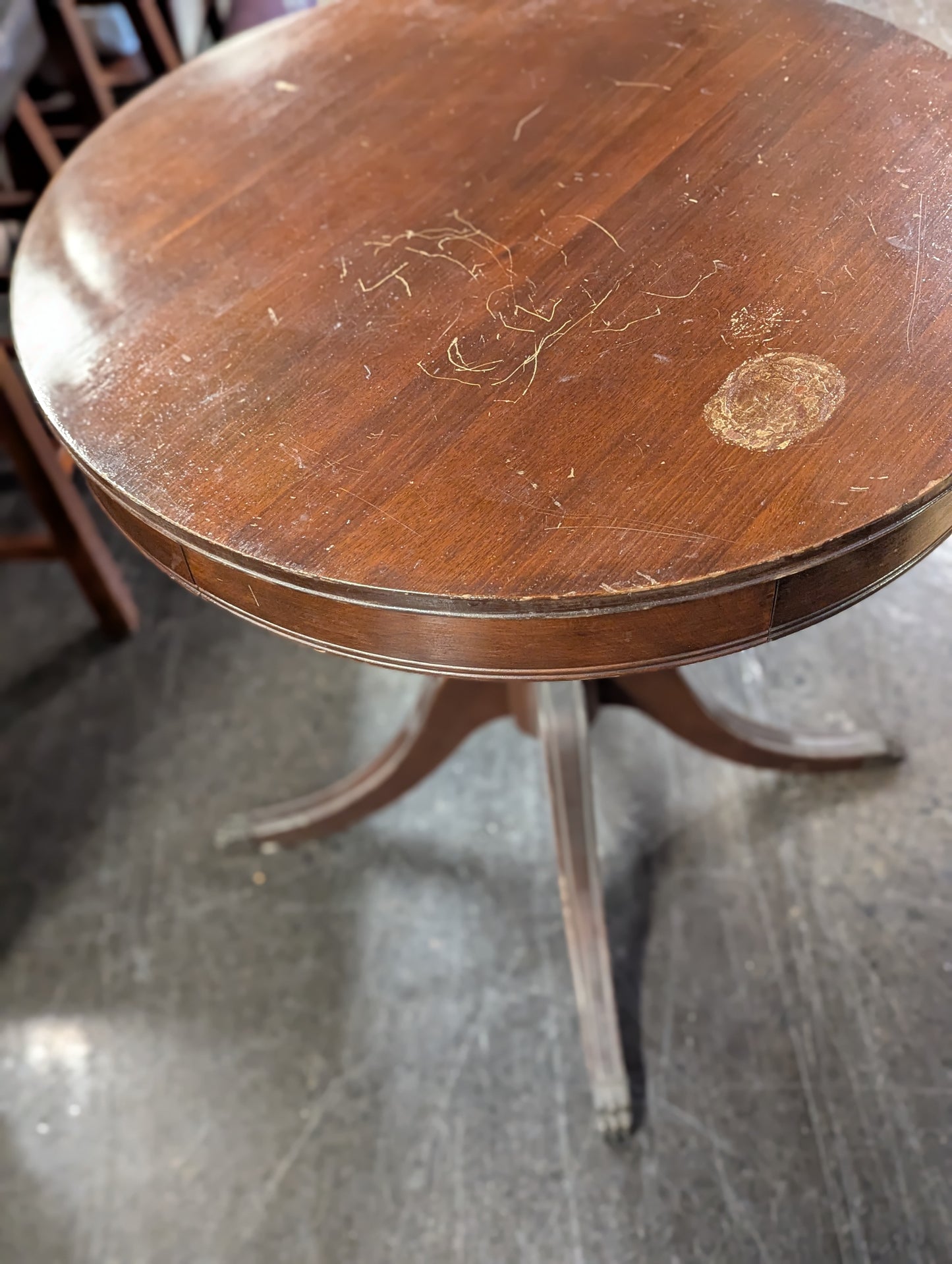 Round Foyer Table