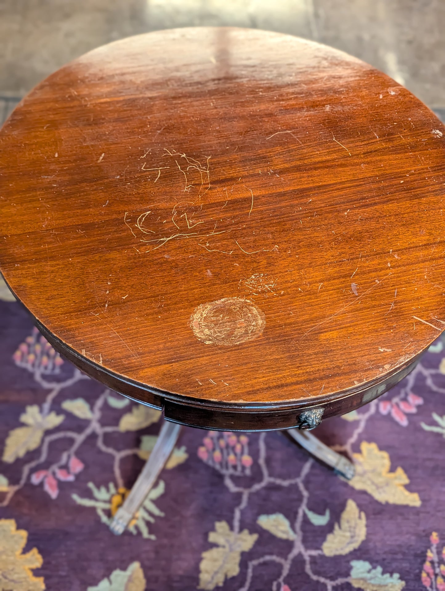 Round Foyer Table