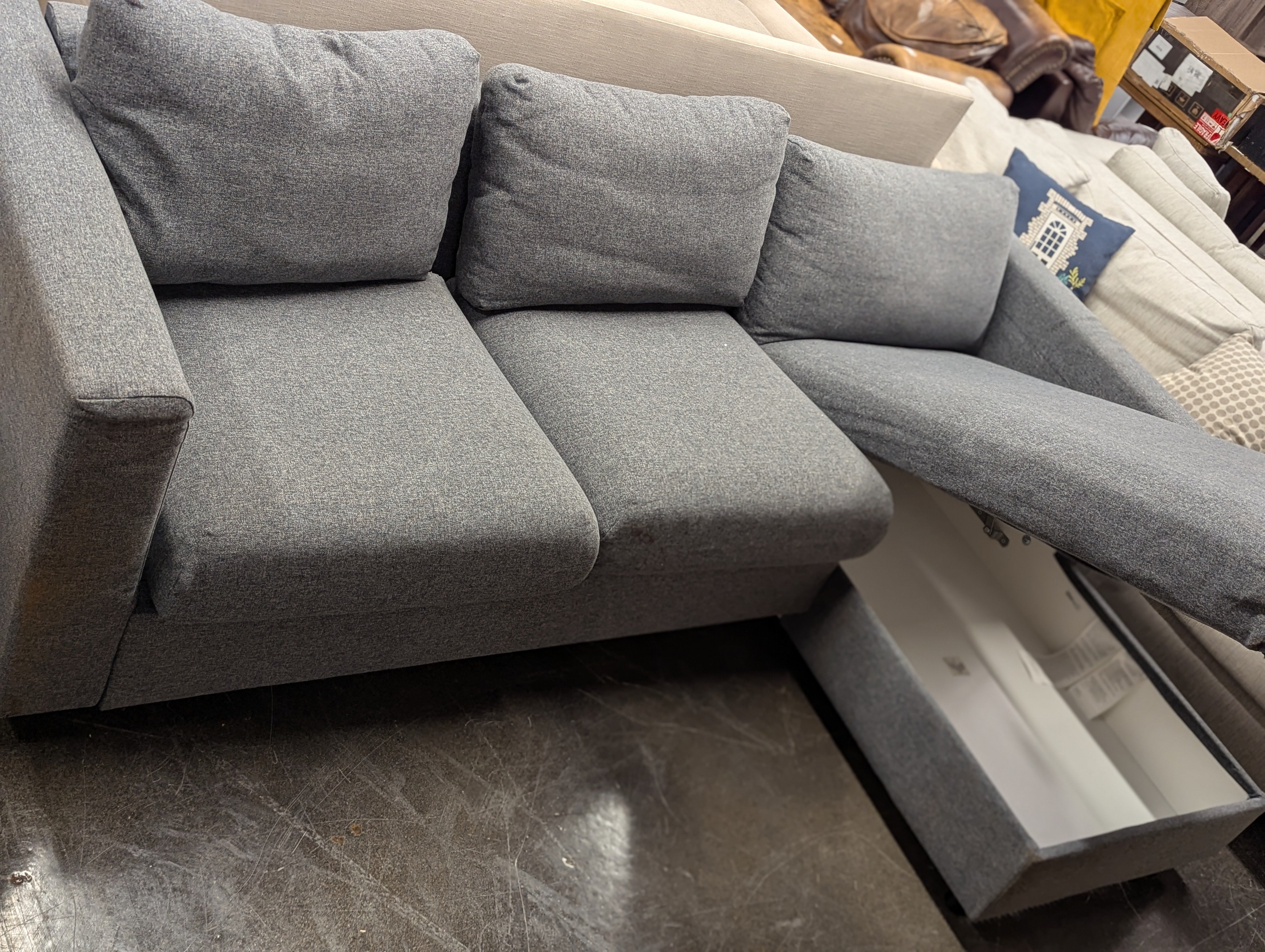 Ikea Finnala Grey Sectional