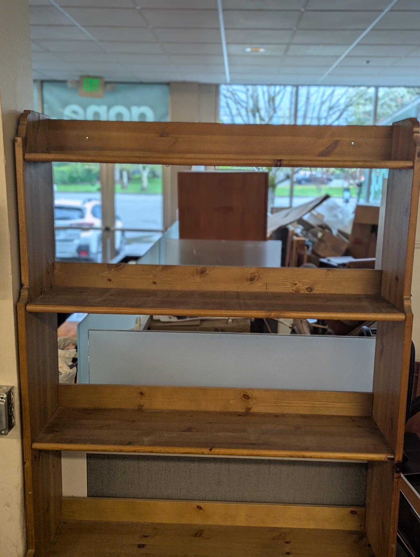 Tall Oak Bookshelf