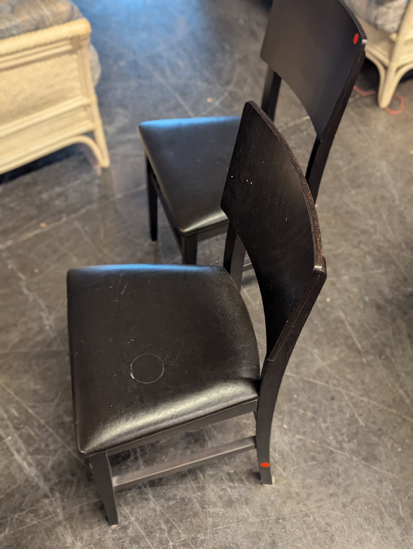 Italian Wooden Chairs (SET OF 2)